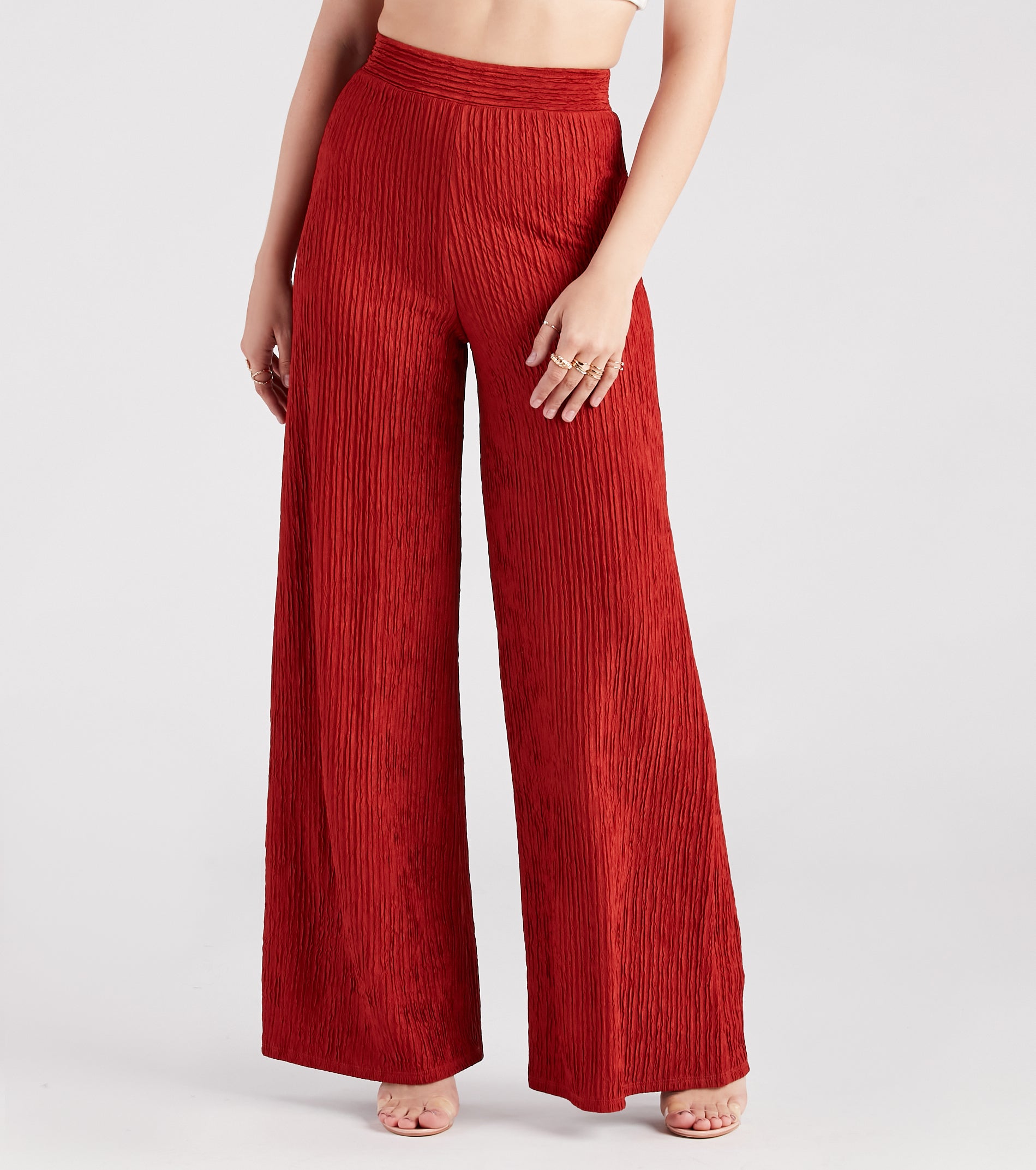 Ultimate Comfort High-Rise Wide-Leg Pants - Go With The Flow