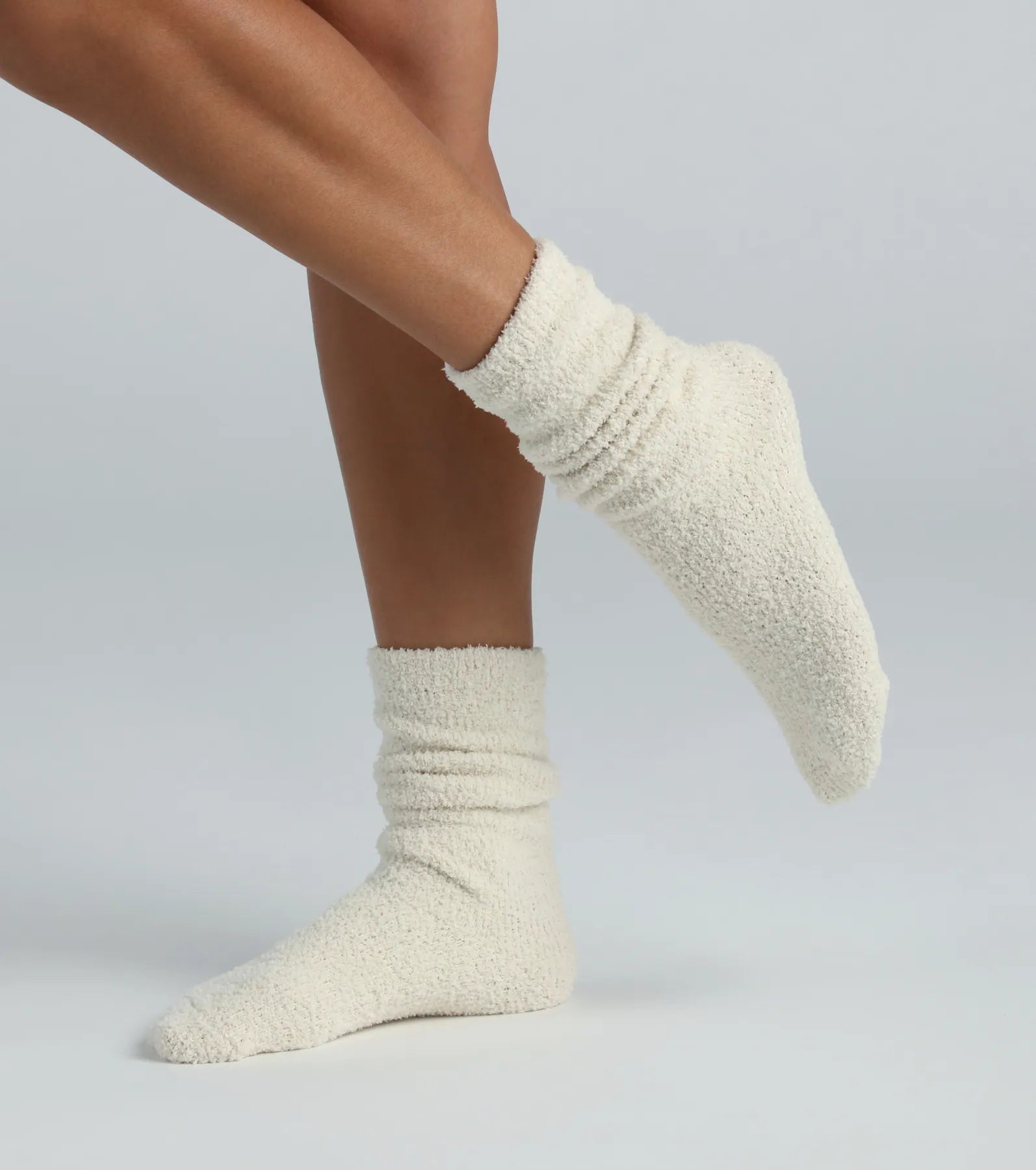 Ultimate Cozy Season Long Chenille Fuzzy Socks