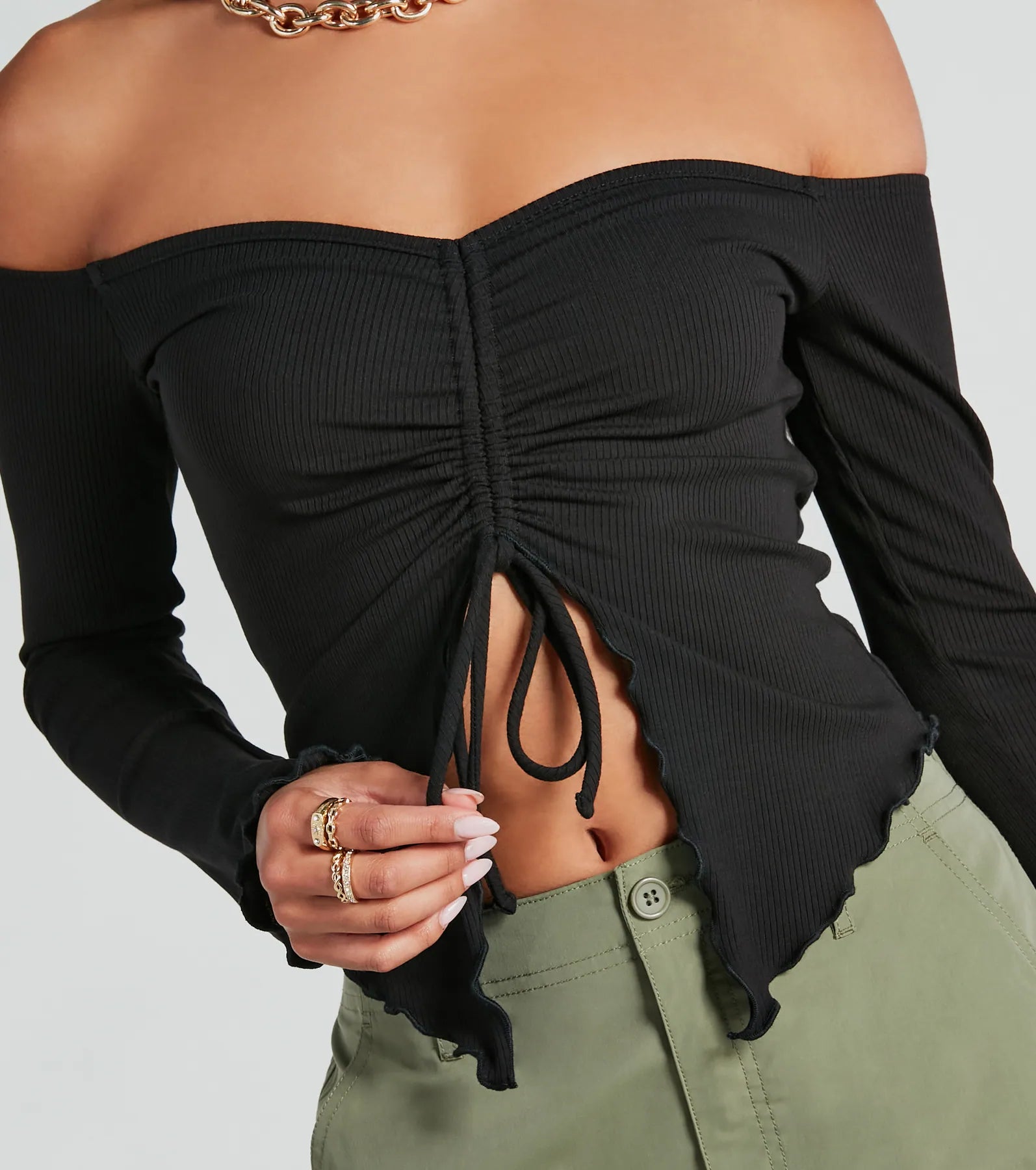 Ultimate Off-The-Shoulder Crop Top for Everyday Chic