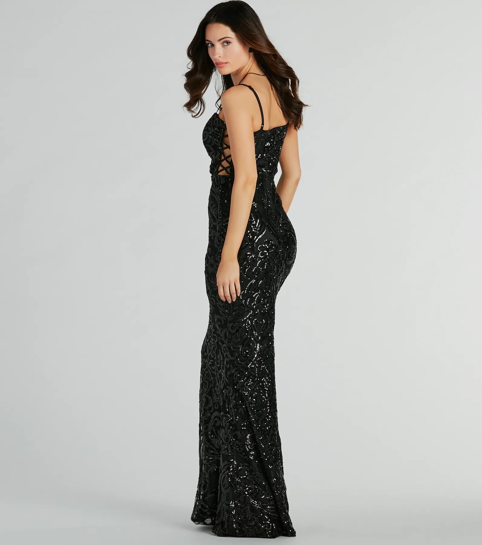 Ultimate Shelby Sequin Mermaid Gown for Special Occasions