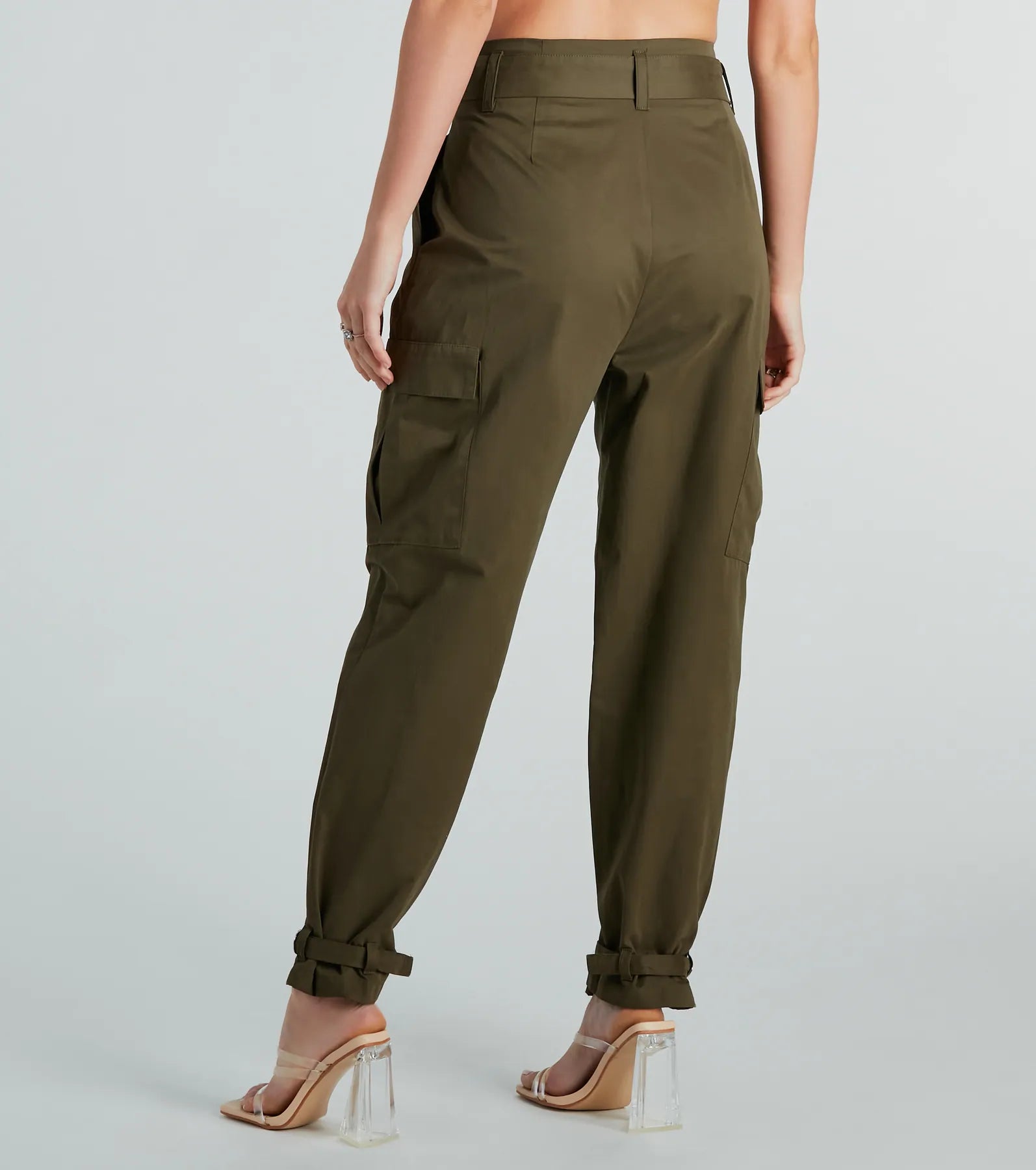 Ultimate High-Rise Paperbag Cargo Pants - Upgrade Your Style