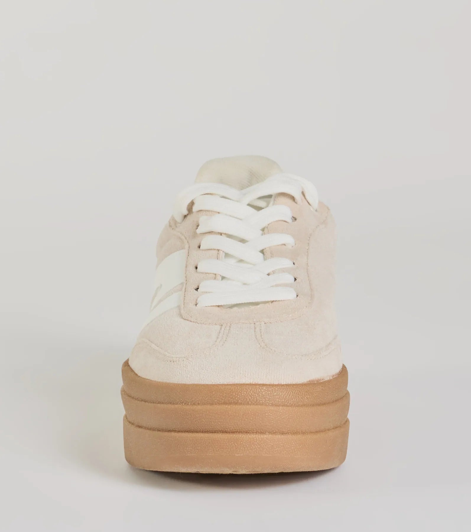 Ultimate Faux Suede Platform Sneakers - Upgrade Your Style
