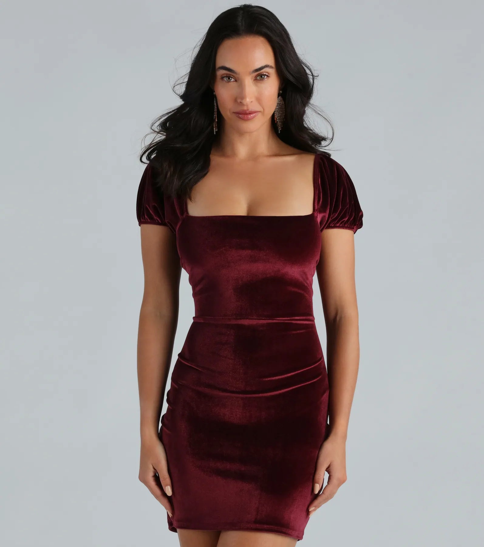 Premium Velvet Bodycon Mini Dress - Ultimate Luxe Look