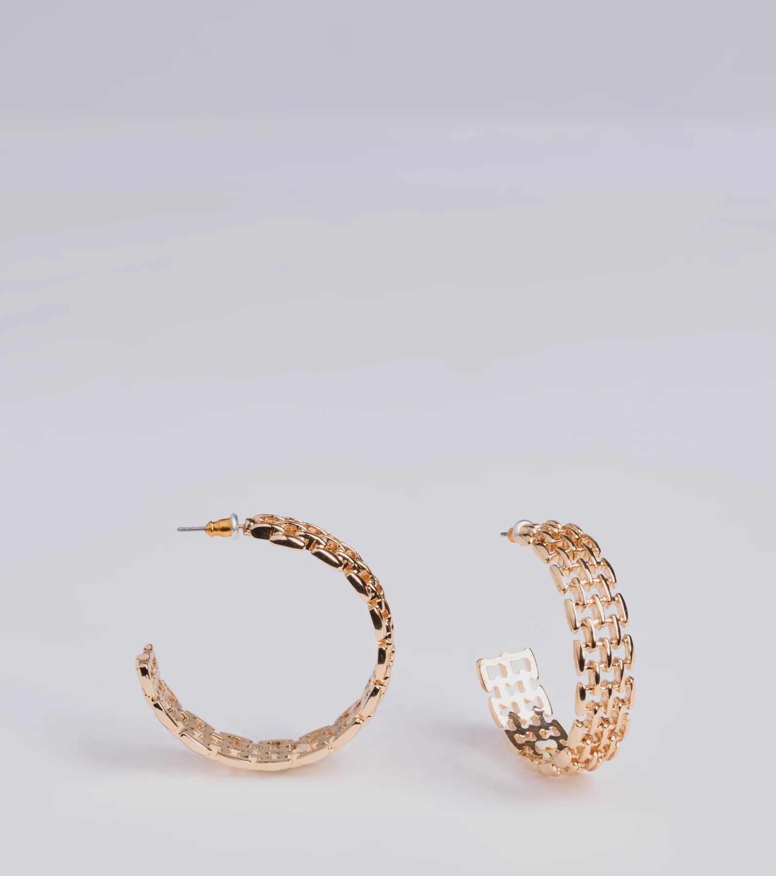 Premium Textured Hoop Earrings - Elevate Your Style