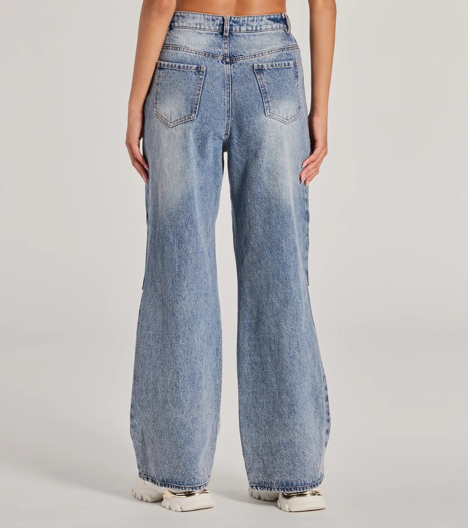 Ultimate Chic High-Rise Straight-Leg Denim Jeans