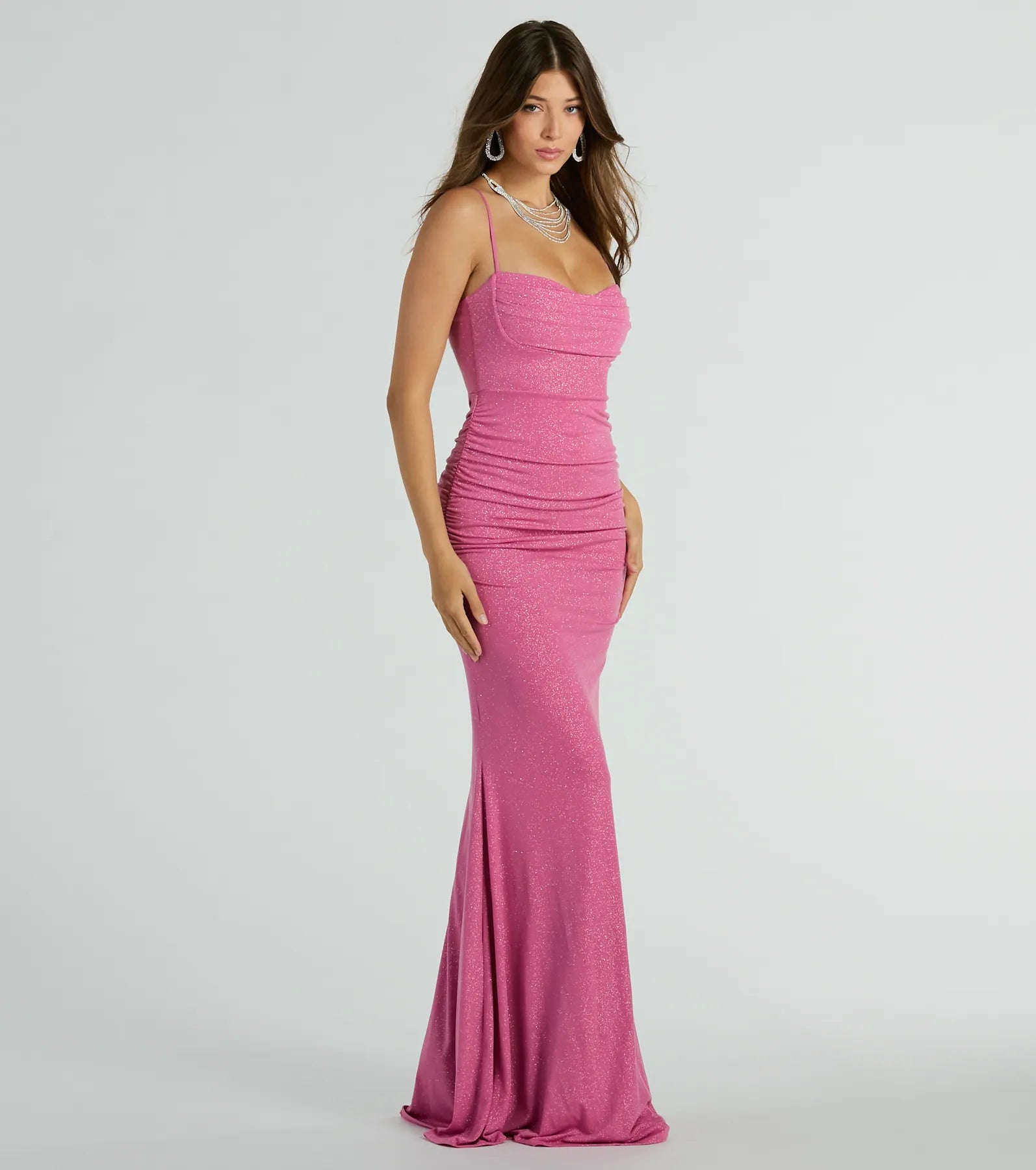 Premium Ayanna Glitter Mermaid Gown for Black Tie Events