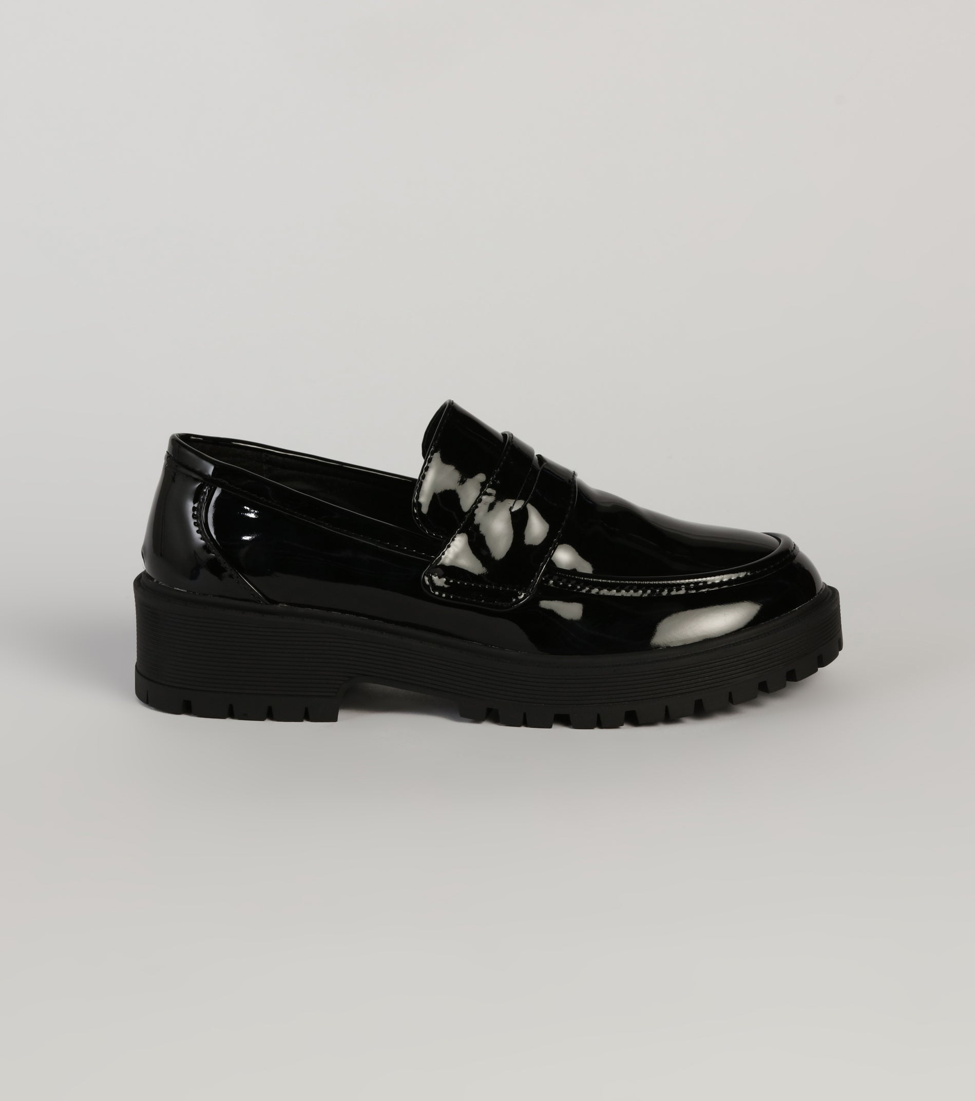 Ultimate Lug Loafers - Premium Patent Leather Style