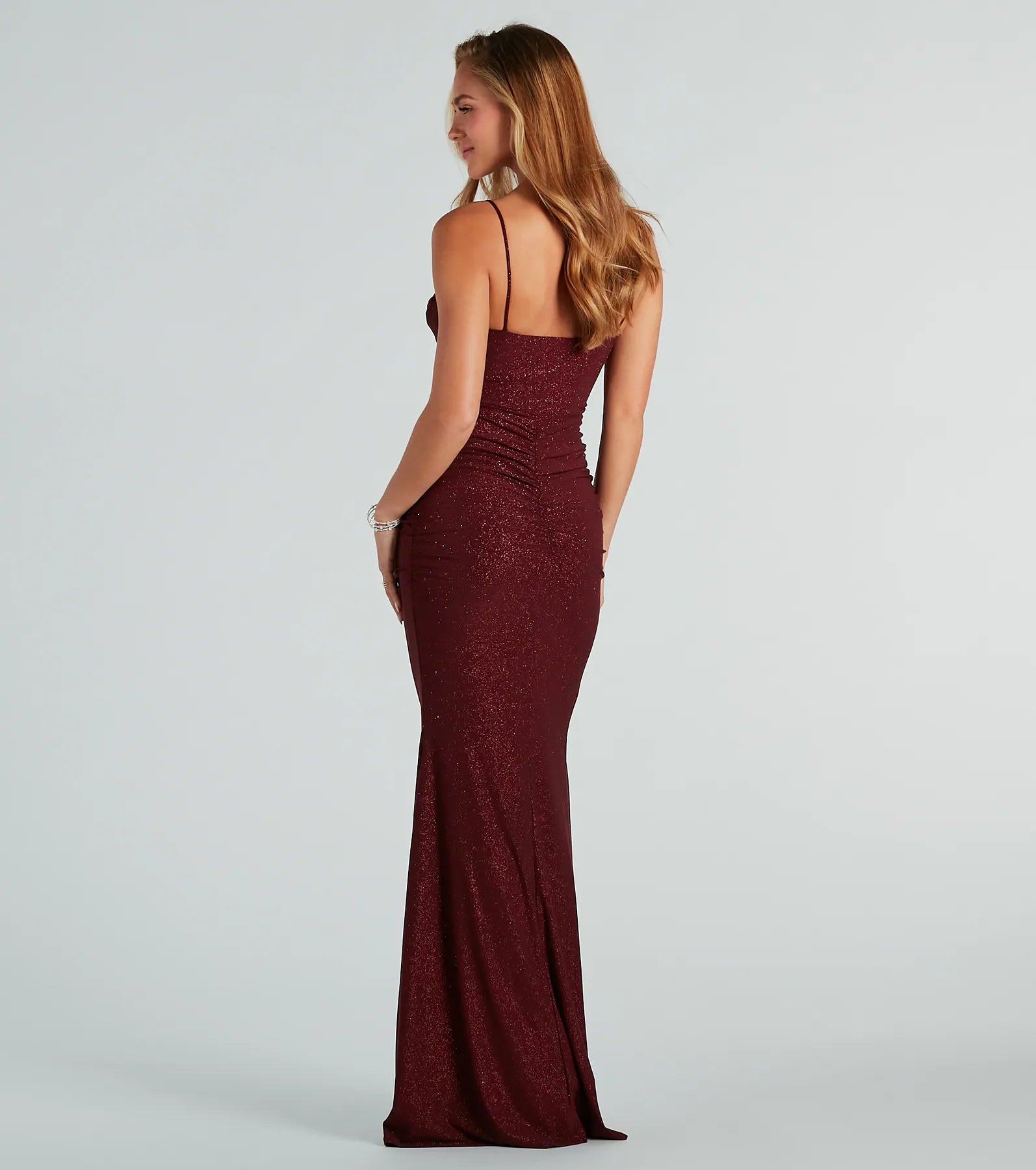 Premium Ayanna Glitter Mermaid Gown for Black Tie Events