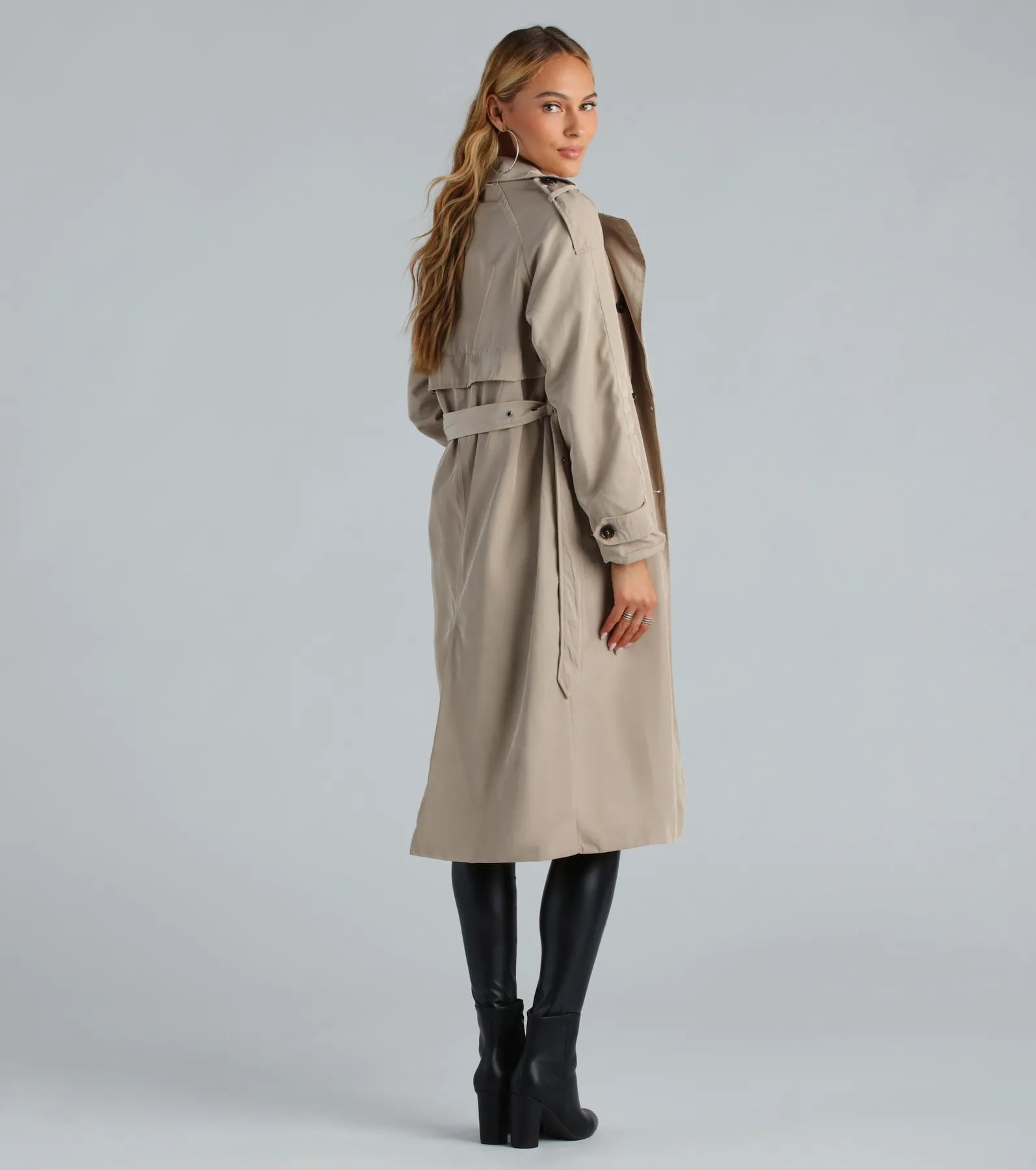 Ultimate Double Breasted Trench Coat - Premium Style & Comfort