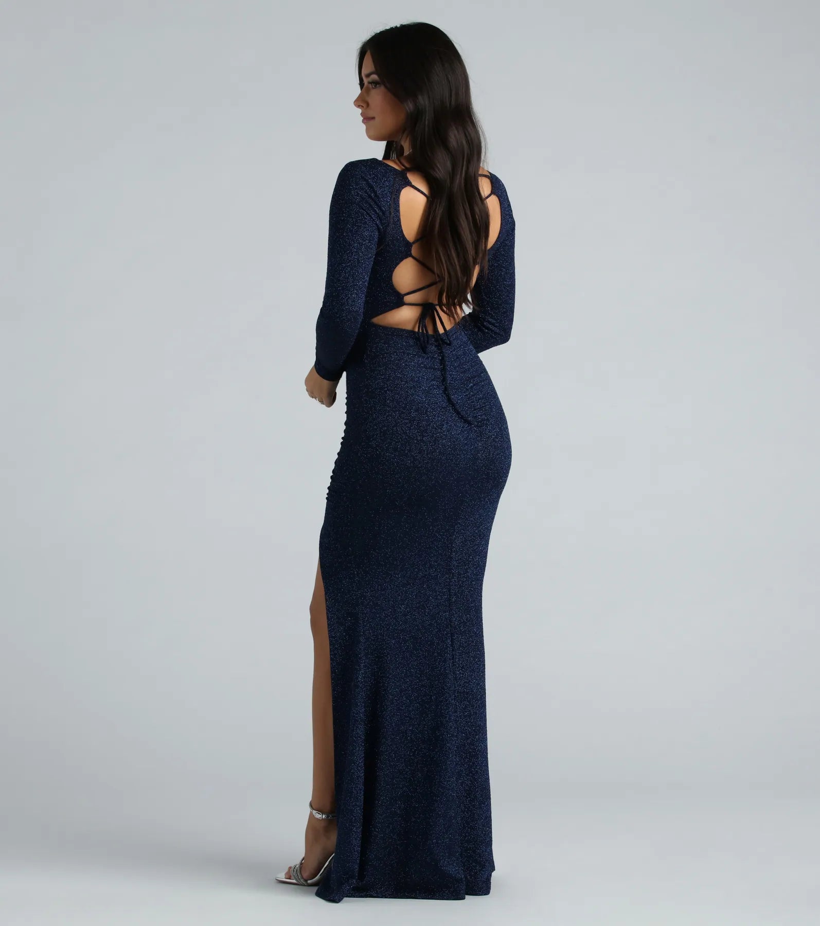 Ultimate Annie Glitter Mermaid Gown - Premium Formal Wear