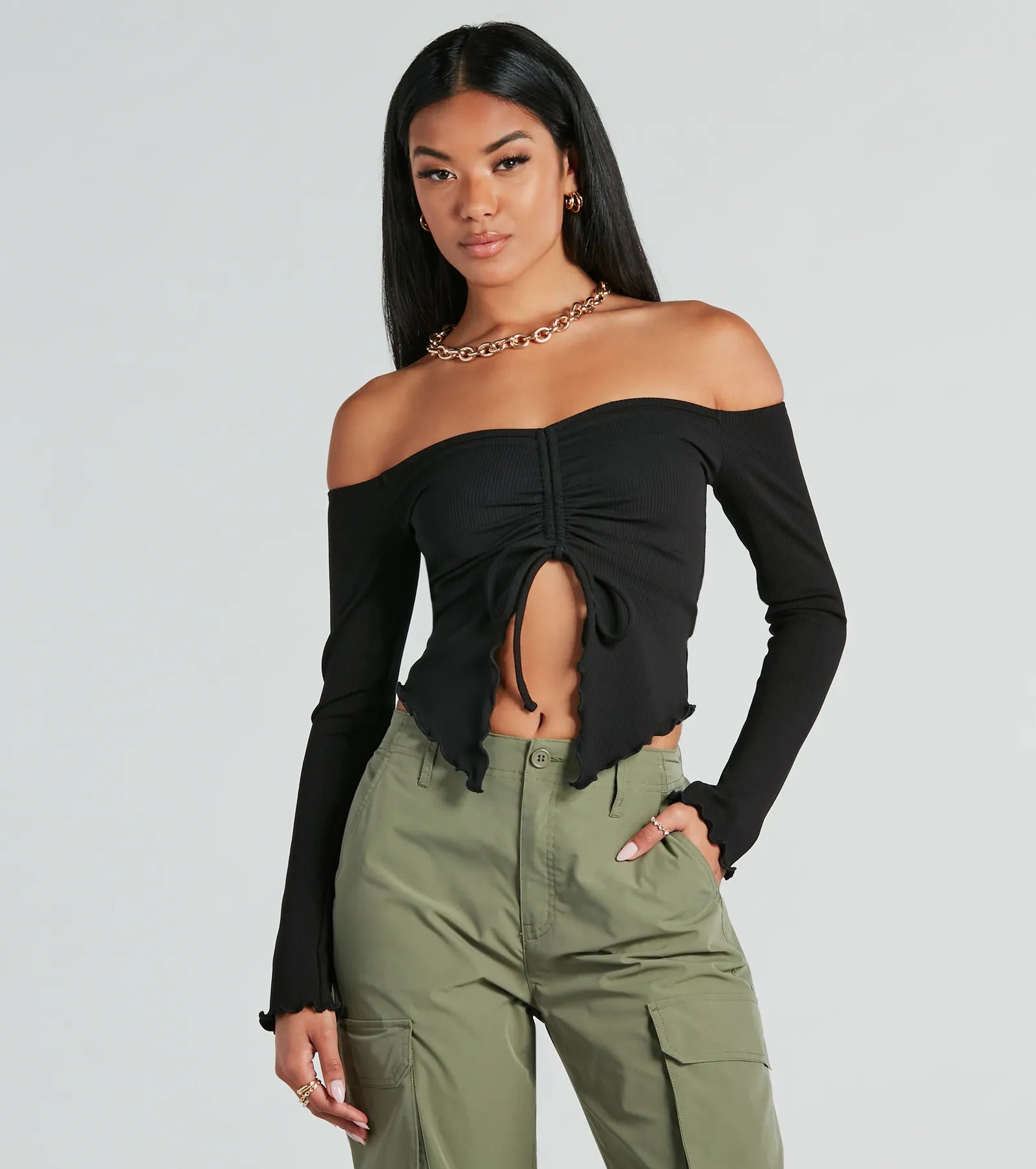 Ultimate Off-The-Shoulder Crop Top for Everyday Chic