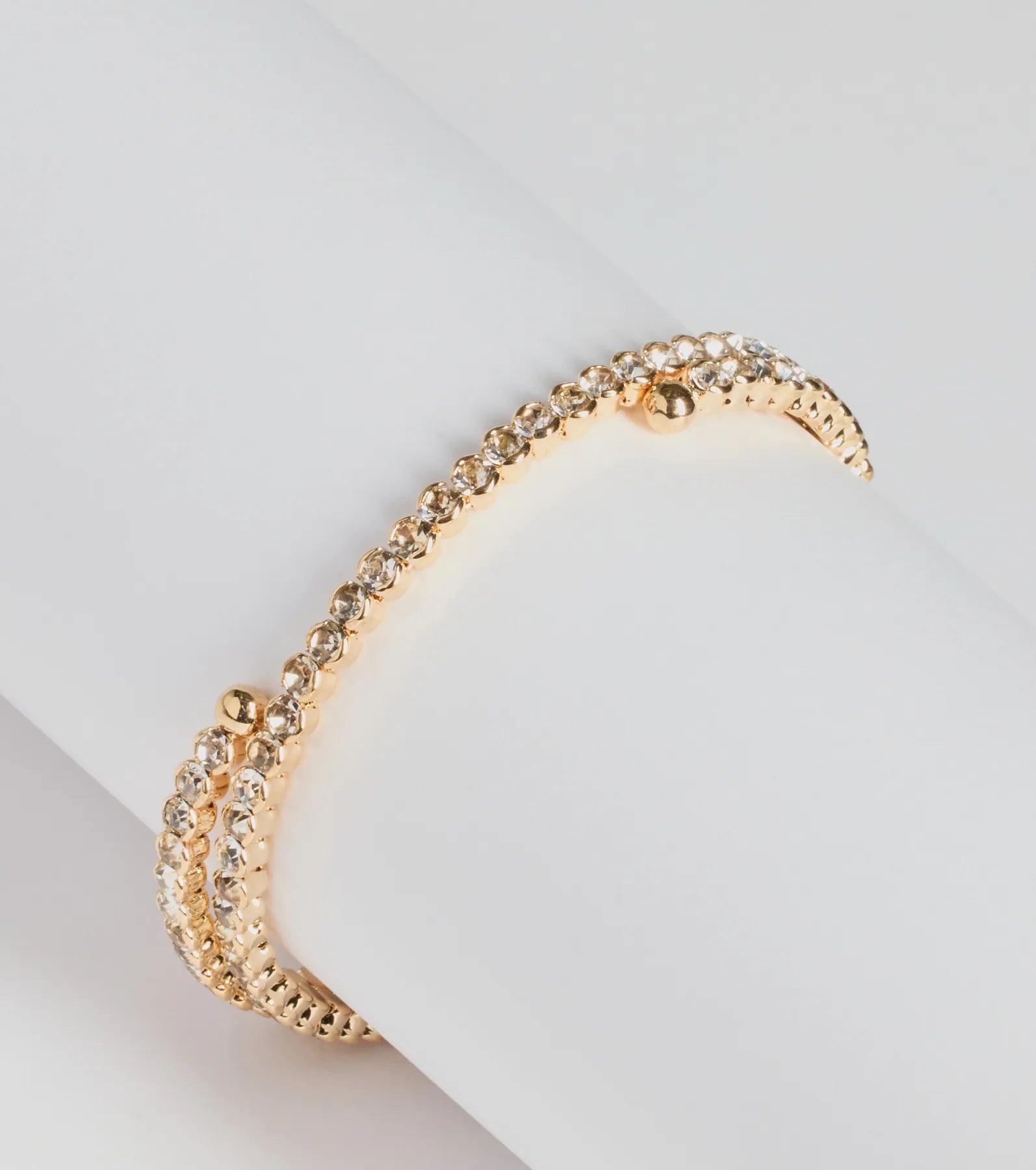Premium Glam Rhinestone Coil Bracelet - Ultimate Style Upgrade
