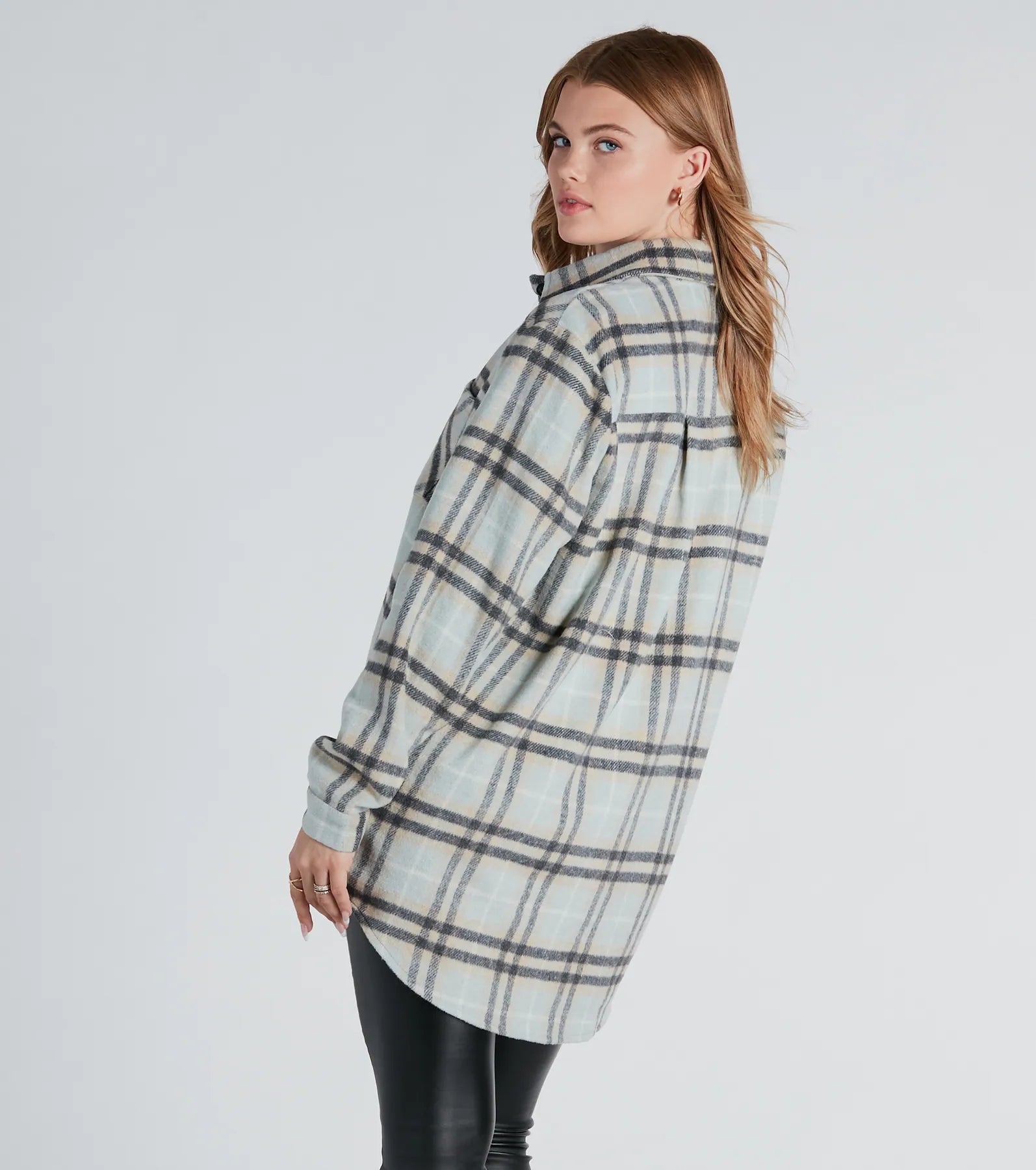 Ultimate Plaid Flannel Shacket - Effortless Style Upgrade