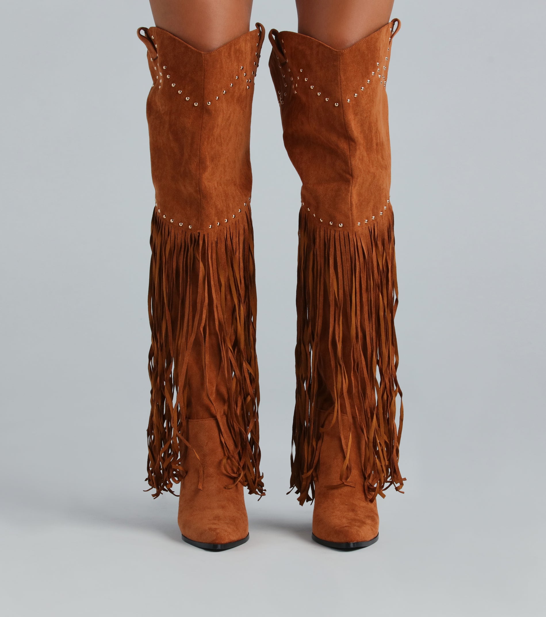 Premium Fringe Western Boots - Ultimate Country Chic