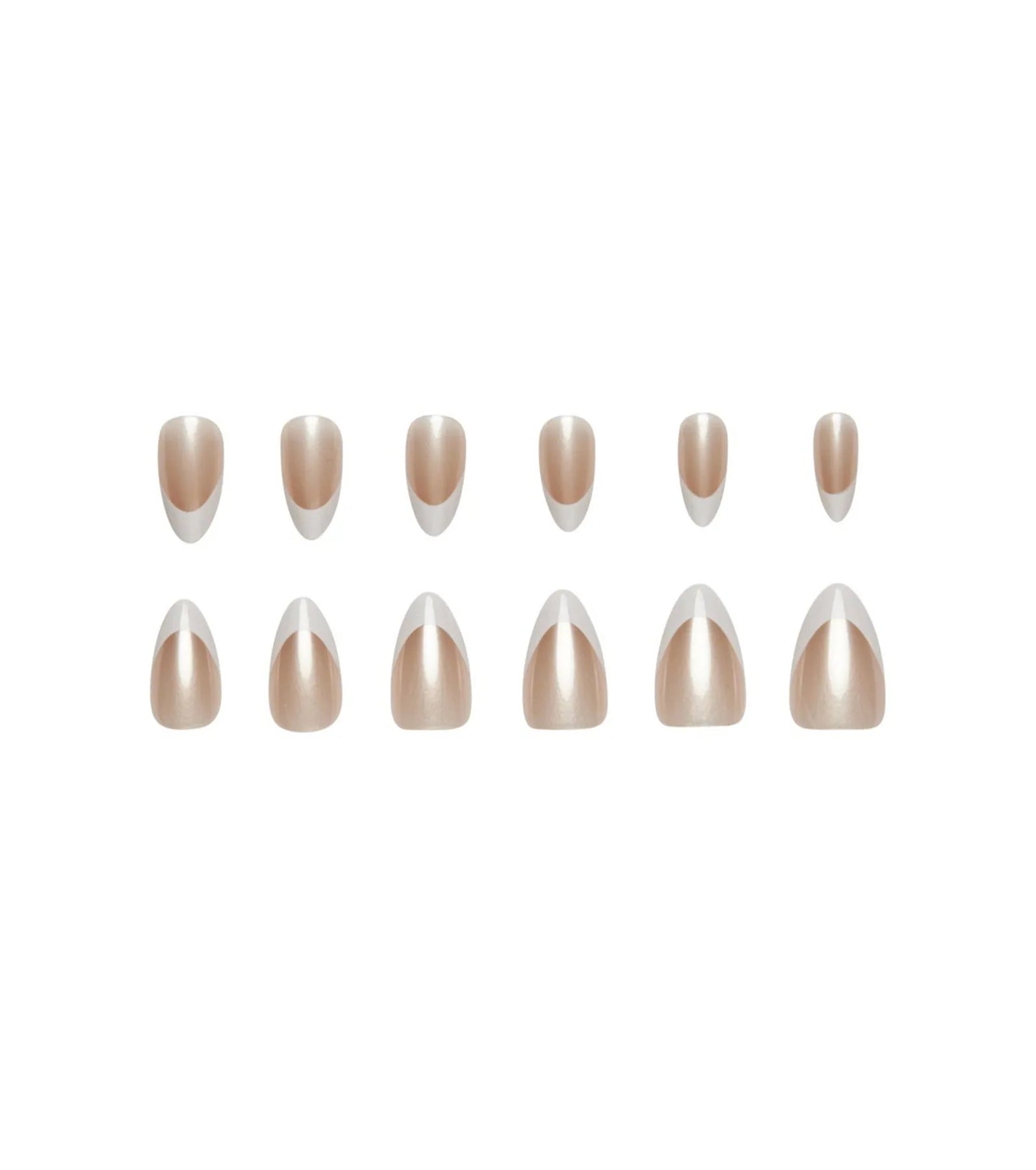 Premium French Glow Press-On Nail Kit: Ultimate Manicure Upgrade