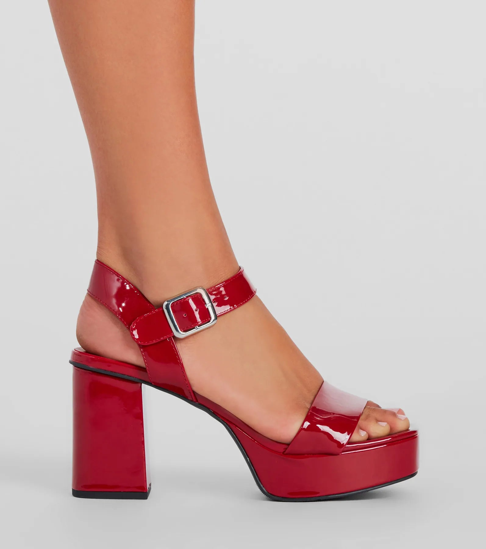 Ultimate Chic Patent Platform Heels