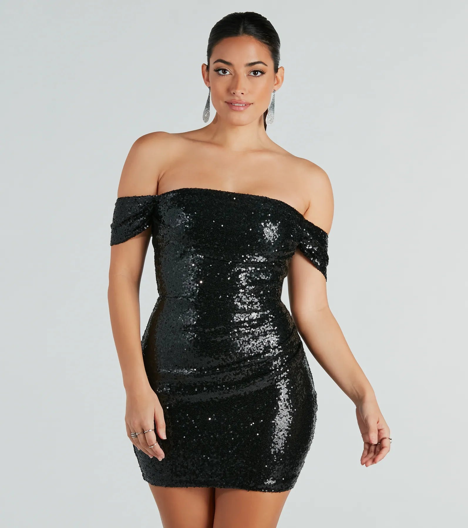 Ultimate Glam Paulina Sequin Party Dress