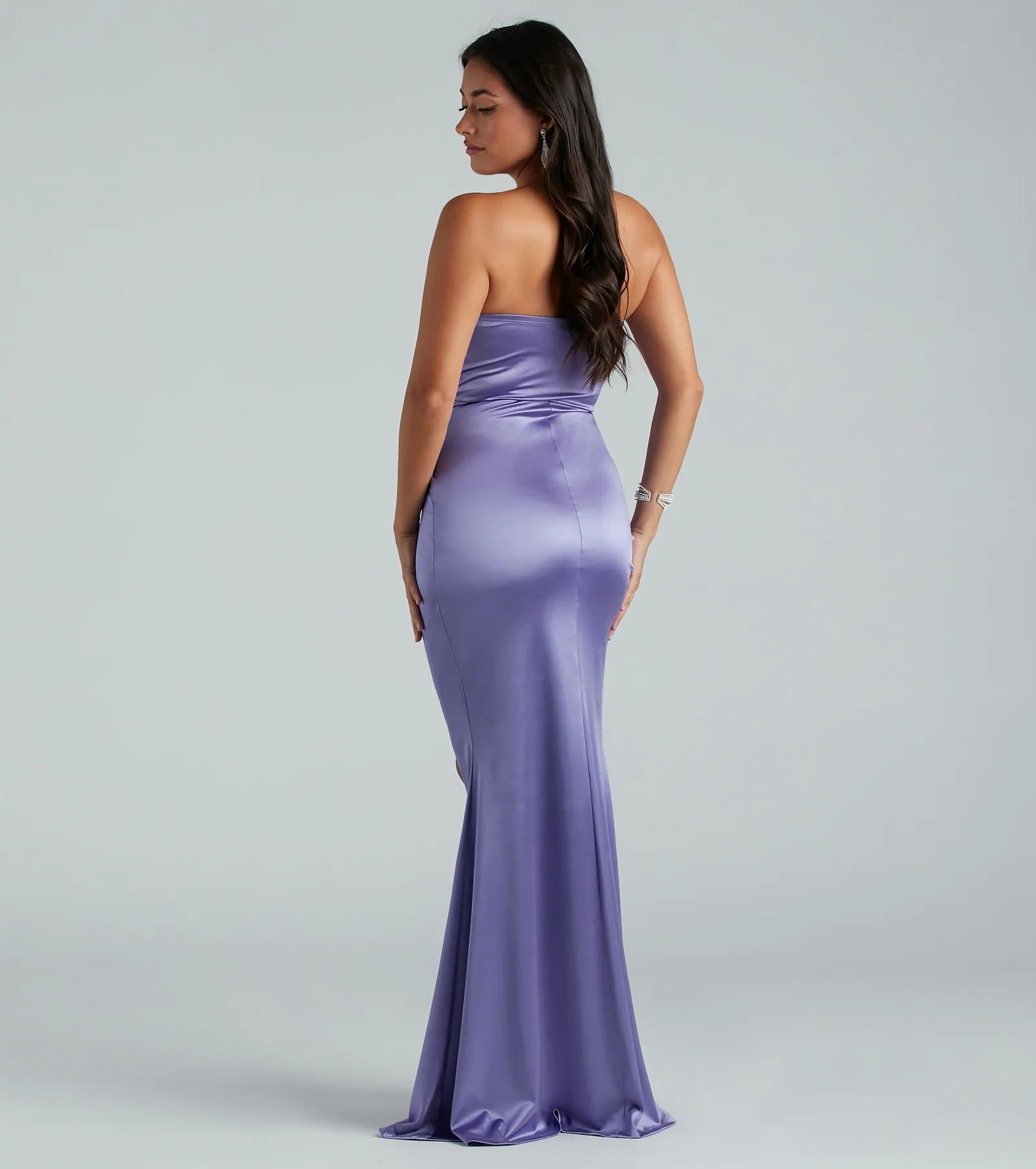 Premium Hadlee Luxe Satin Mermaid Gown