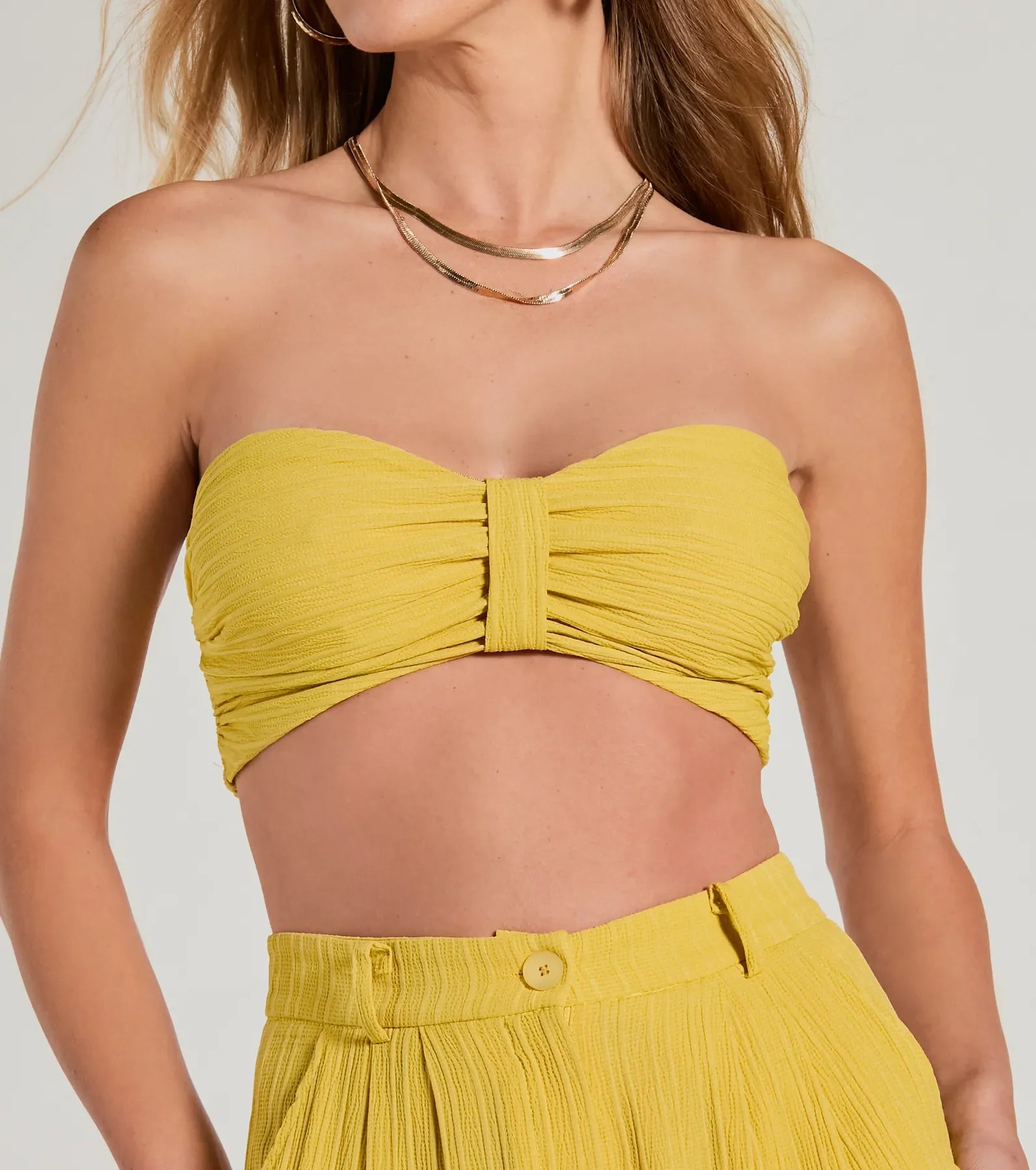 Ultimate Strapless Tube Crop Top - Endless Vacay Collection