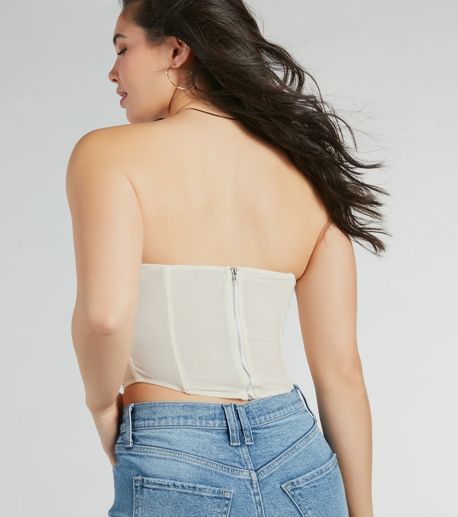 Ultimate Night-Out Cropped Corset Top