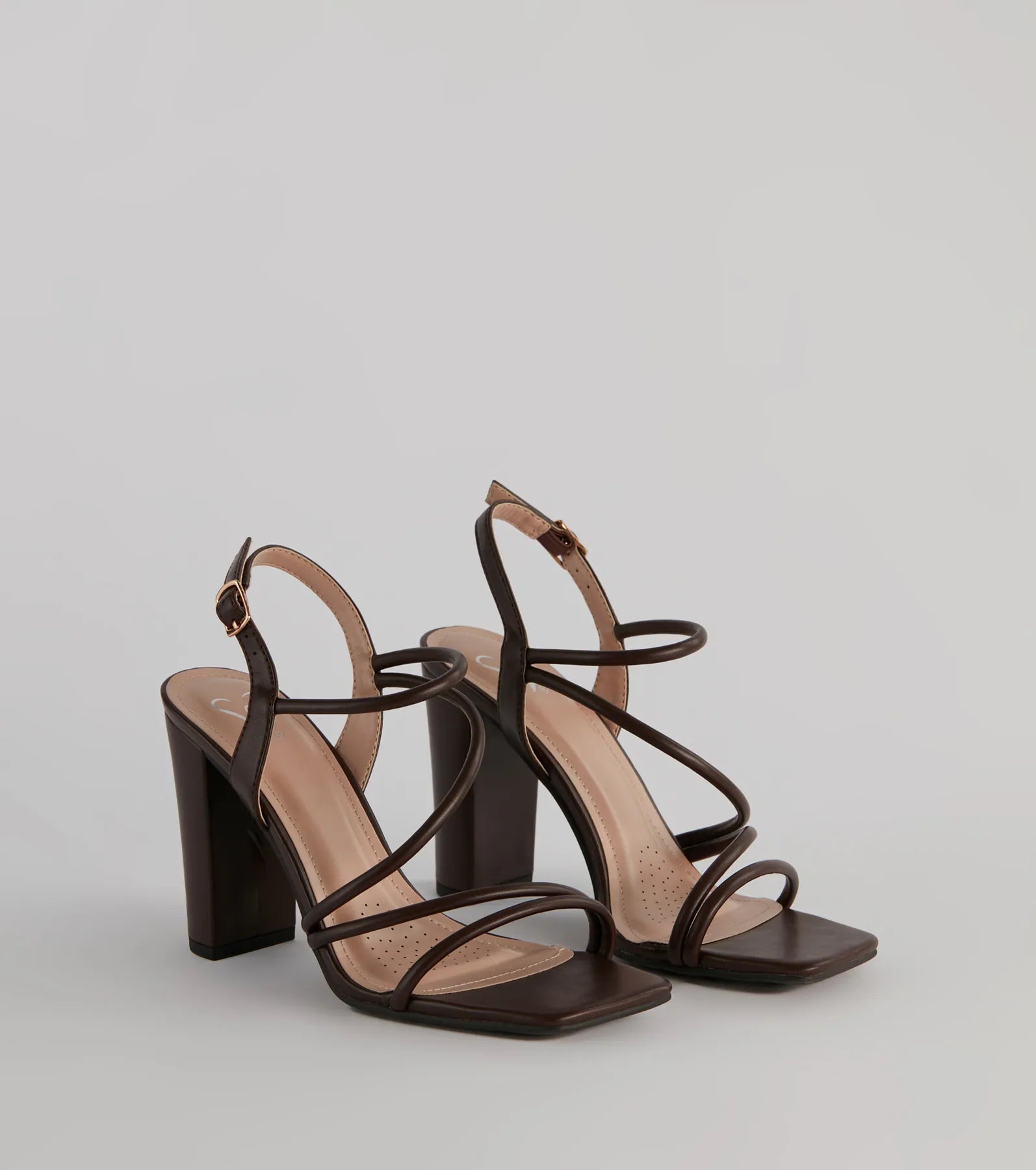 Ultimate Chic Strappy Block Heels - Premium Comfort & Style