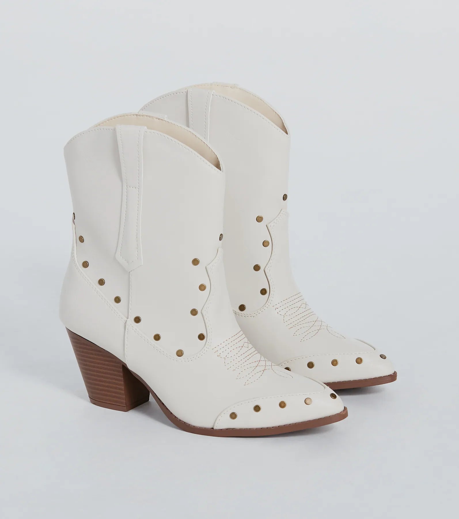 Premium Western Studded Booties - Ultimate Country Vibes