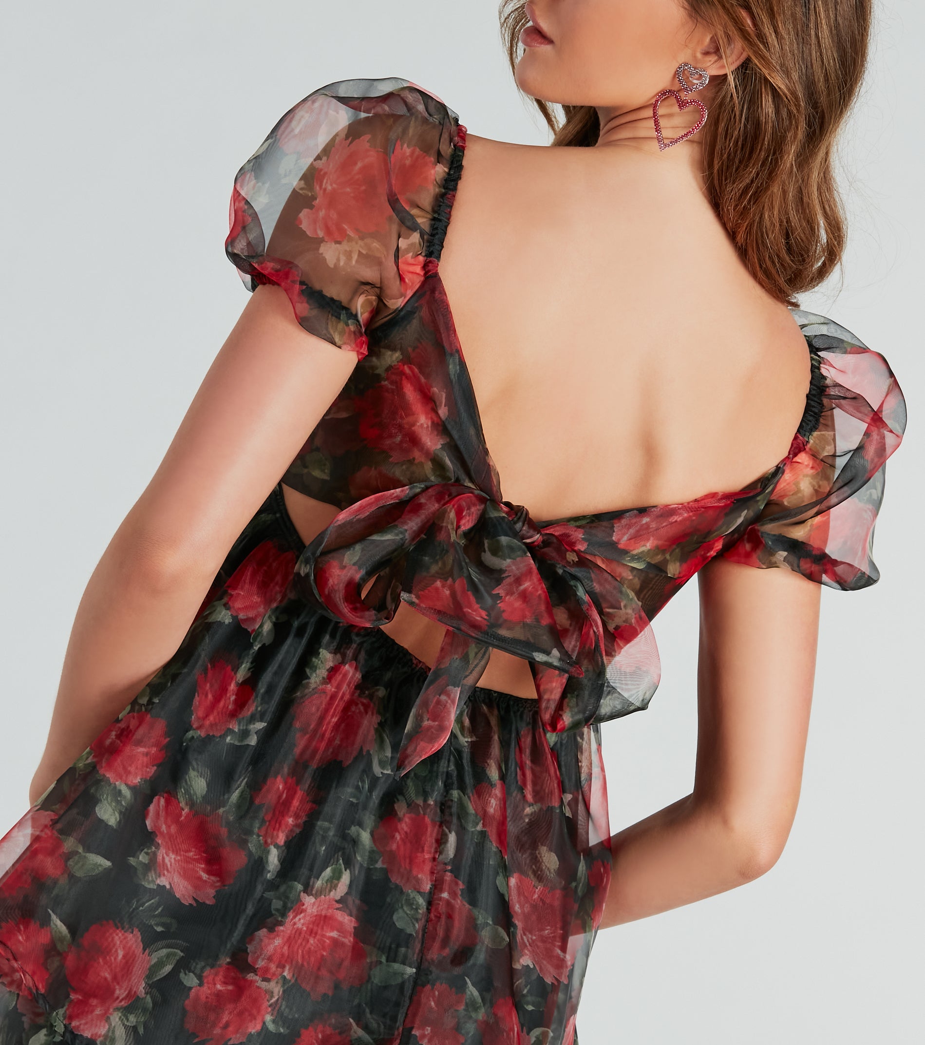 Ultimate Sweetheart Floral Babydoll Dress