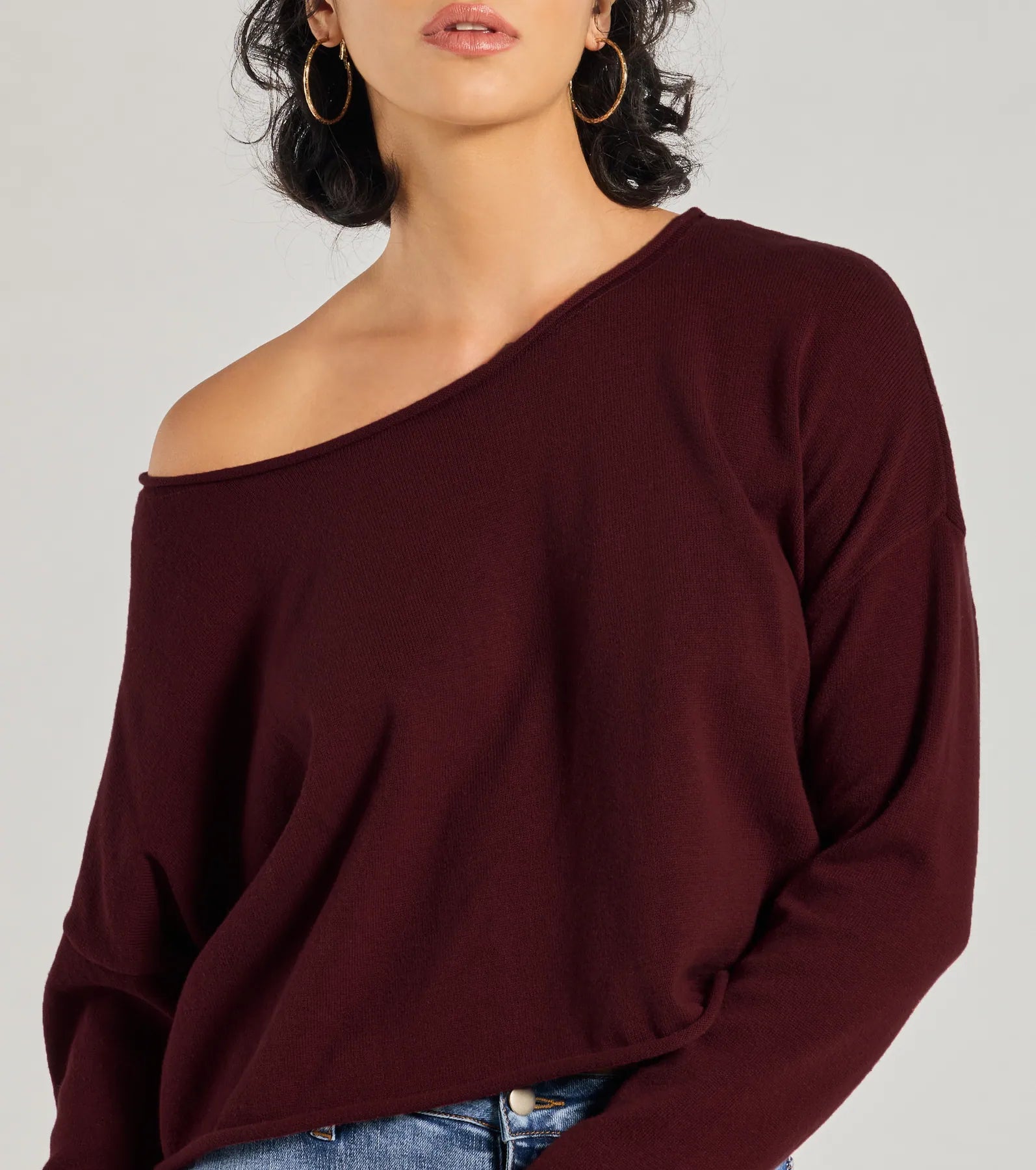 Premium Chic Asymmetrical Cropped Pullover - Ultimate Style Upgrade