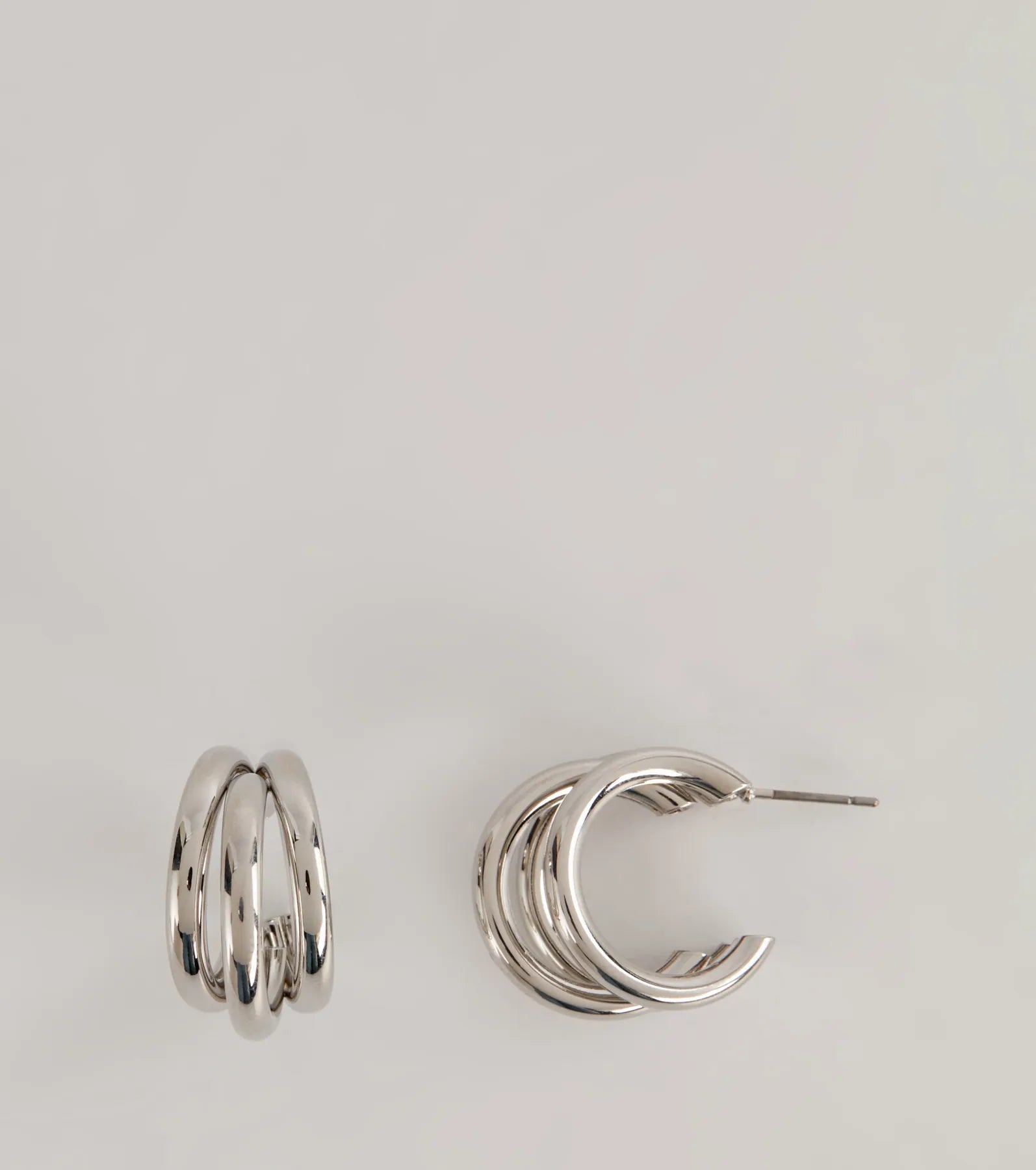 Premium Triple Hoop Earrings - Ultimate Style Upgrade