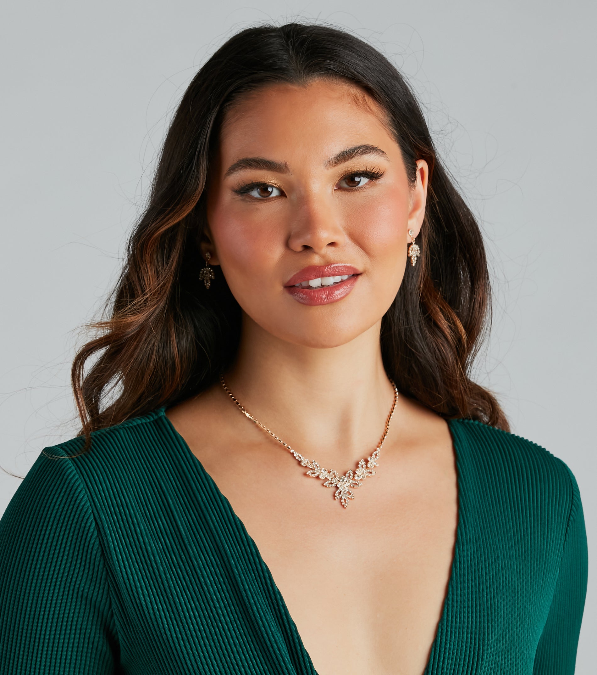 Premium Luxe Necklace & Earrings Set - Ultimate Elegance