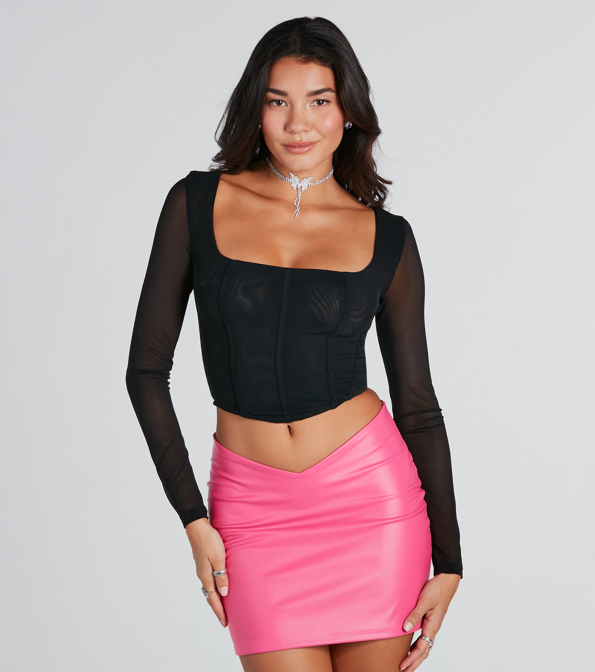 Premium Sultry Mode Corset Top - Ultimate Night Out Essential