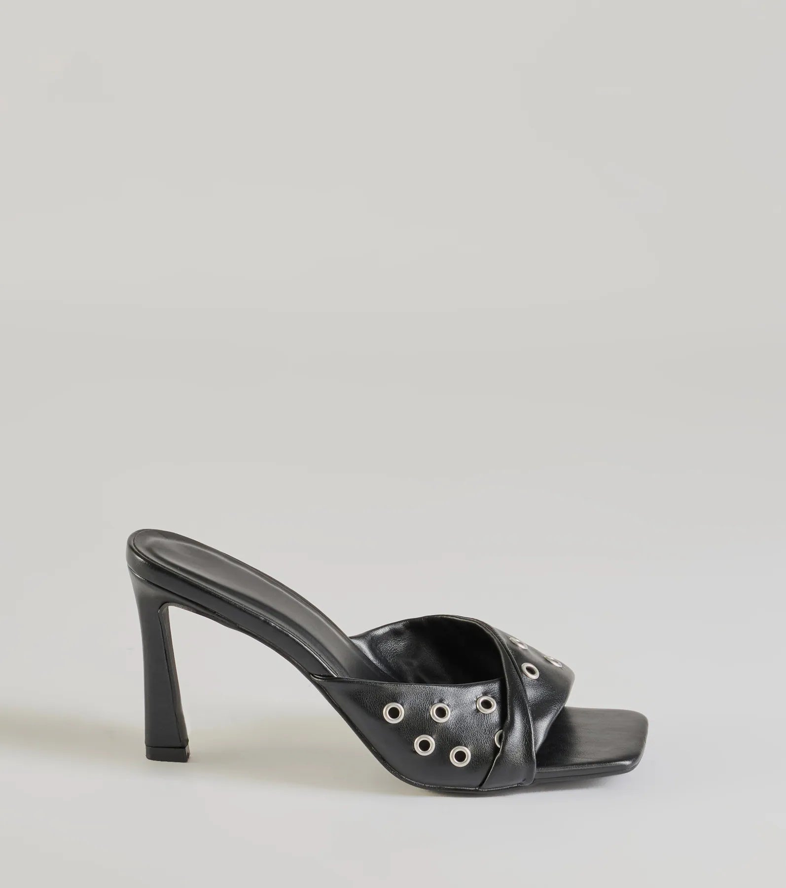 Ultimate Chic Twist Strap Stiletto Mules