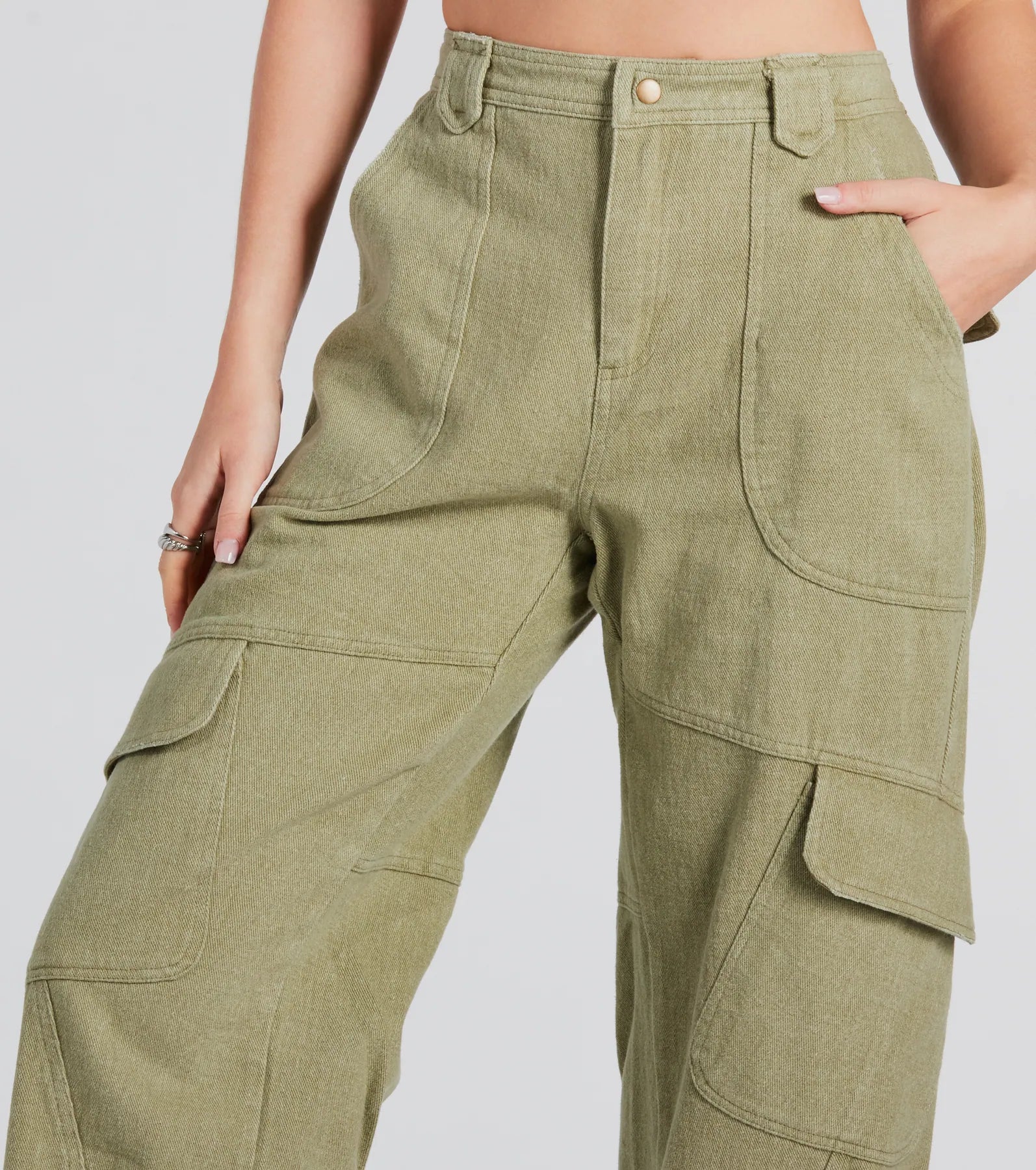 Premium Casual Mood Wide-Leg Cargo Pants - Upgrade Your Style