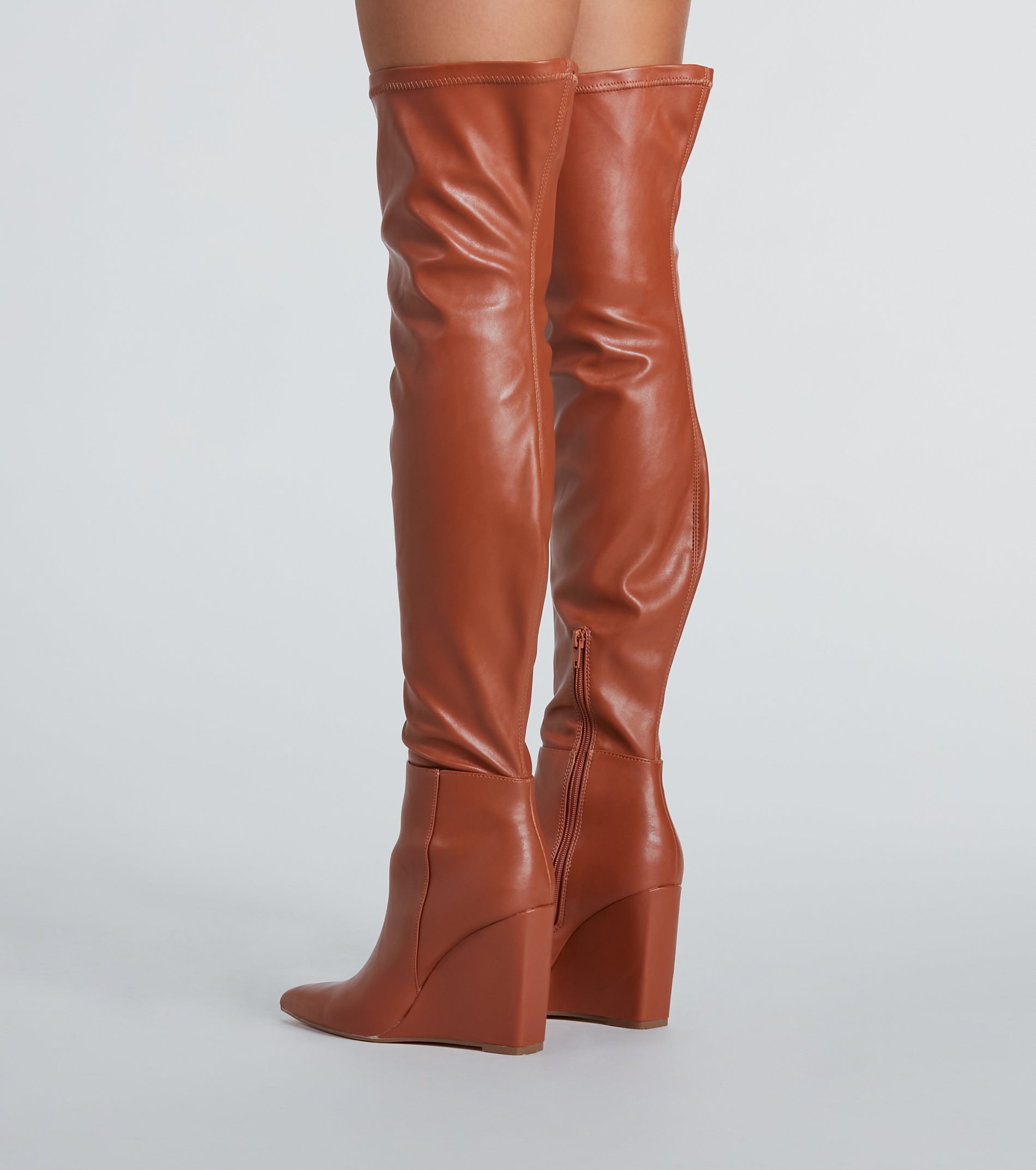 Ultimate Statement Wedge Over-The-Knee Boots