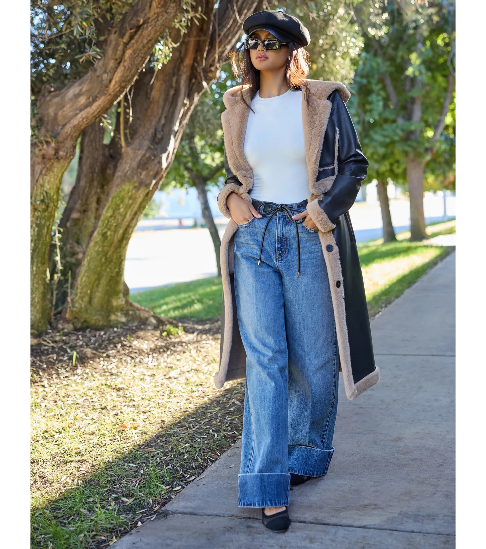 Ultimate High-Rise Wide-Leg Denim Jeans - Premium Fit & Style