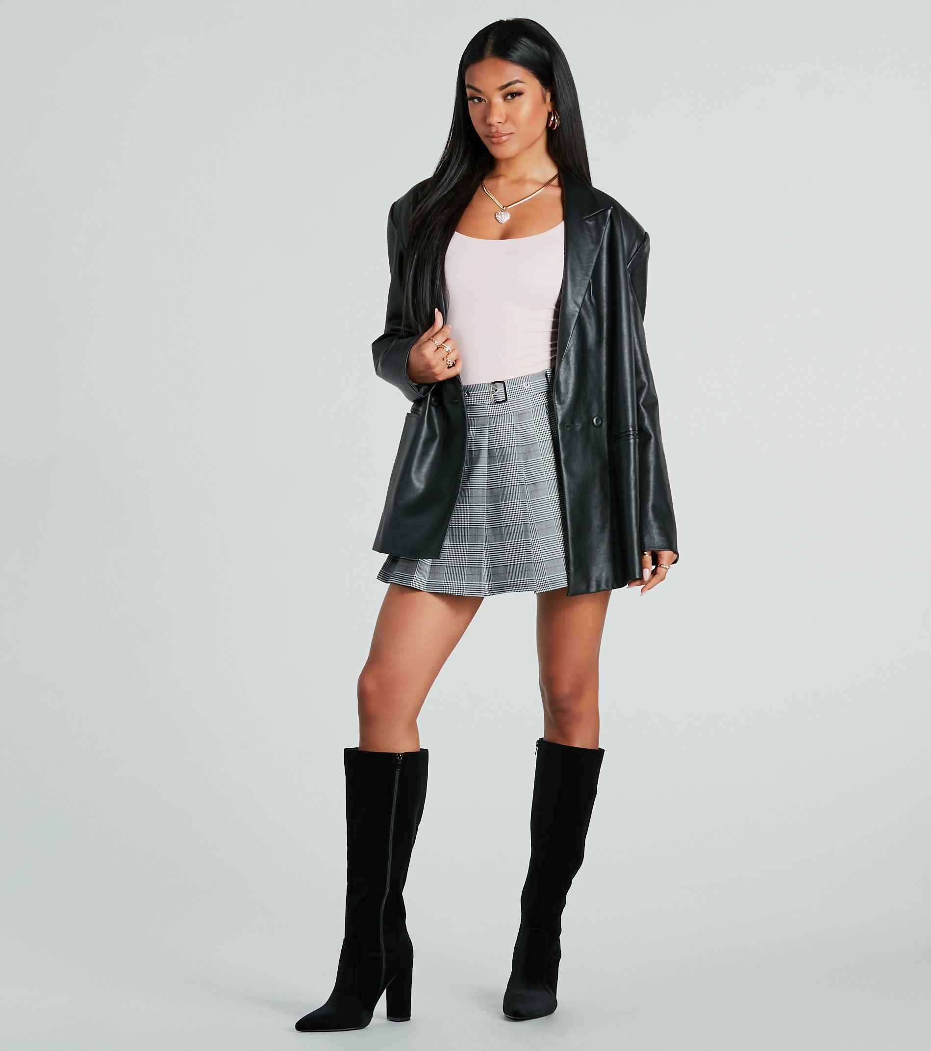 Ultimate Classic Plaid Pleated Skort - Effortless Chic Style