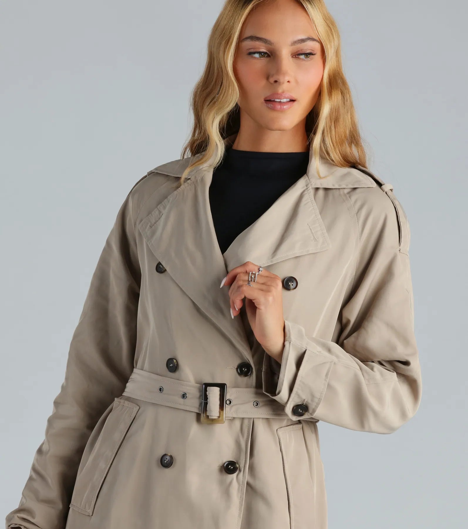 Ultimate Double Breasted Trench Coat - Premium Style & Comfort