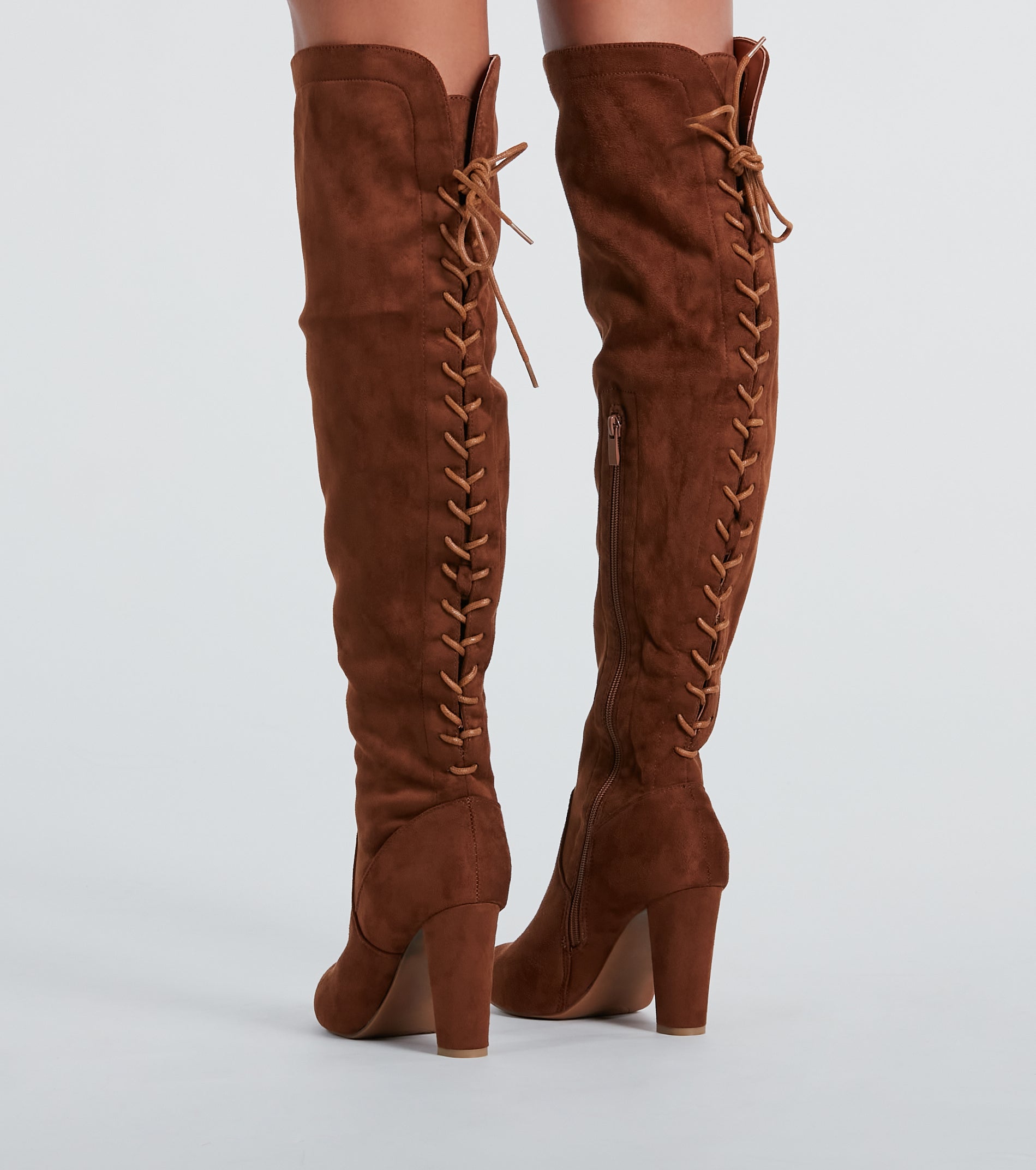 Ultimate Strut Lace-Up Over-The-Knee Boots