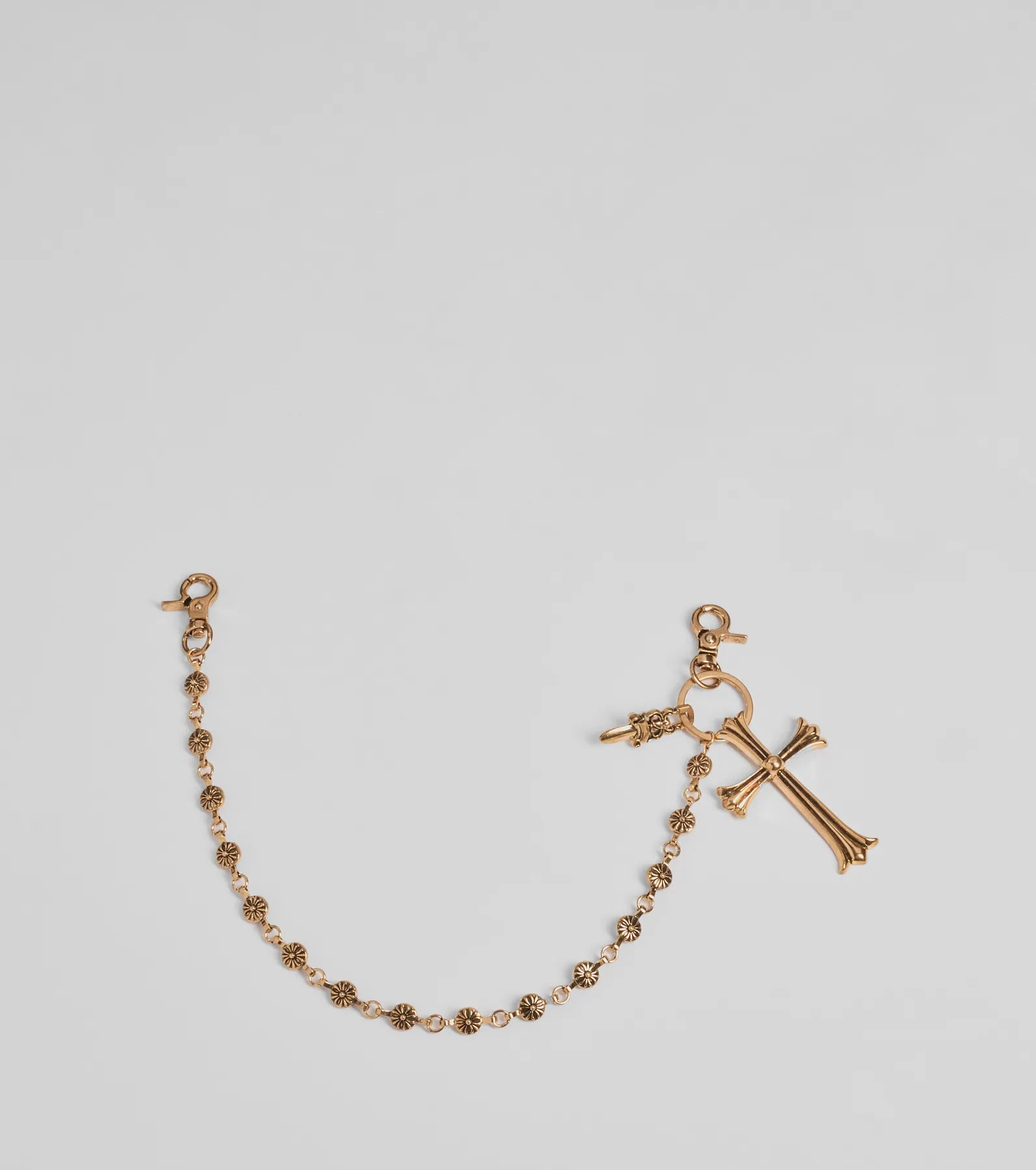 Premium Blissful Radiance Cross Bag Charm