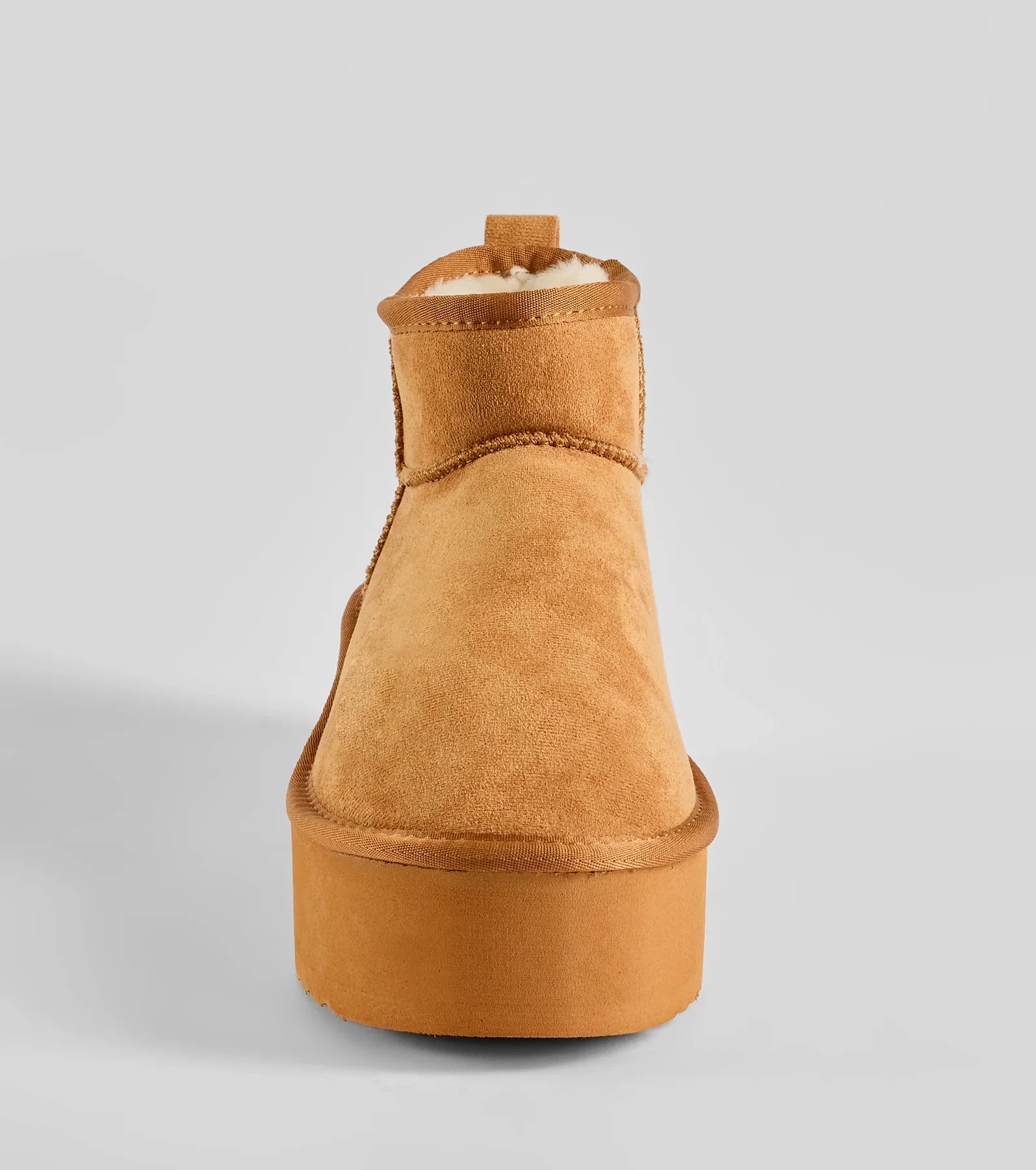 Ultimate Cozy Faux Sherpa Lined Platform Booties - Winter Comfort Essentials