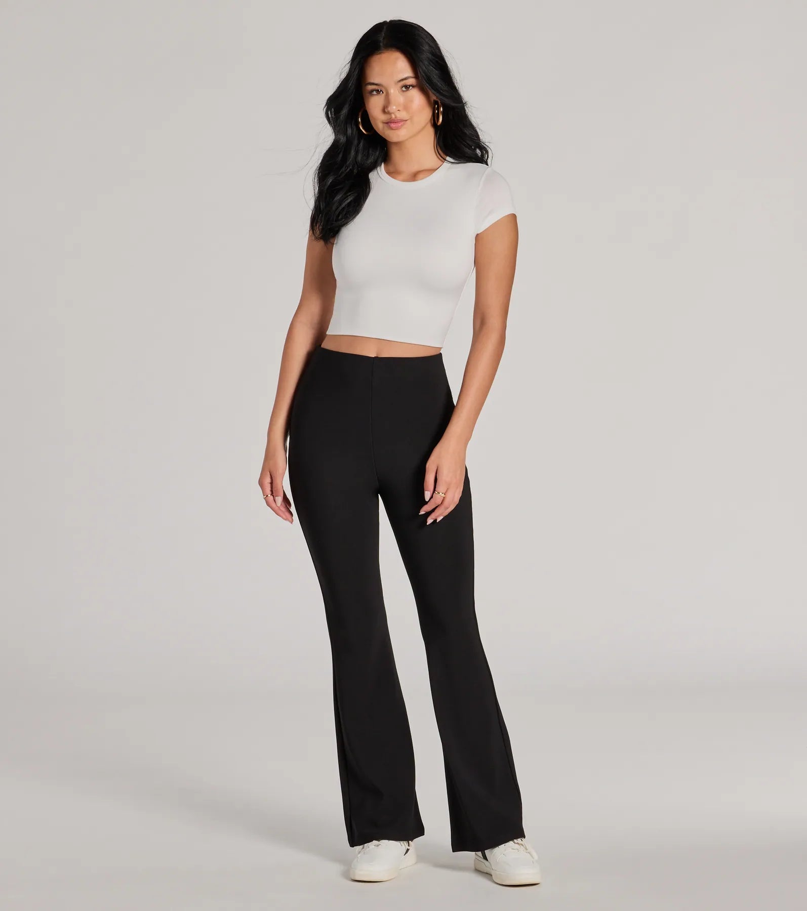 Ultimate Laidback Ribbed Knit Flare Pants - Premium Comfort & Style