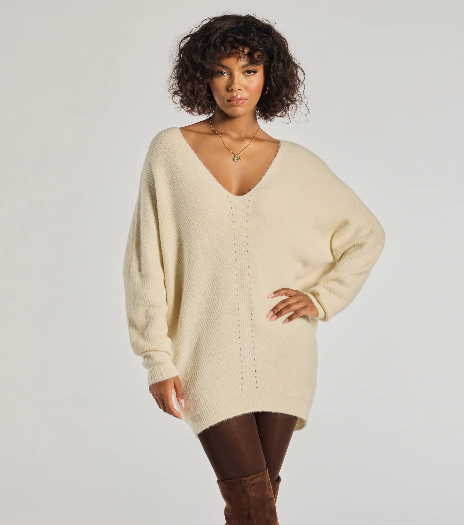 Ultimate Cozy Knit Oversized Sweater - Effortless Style