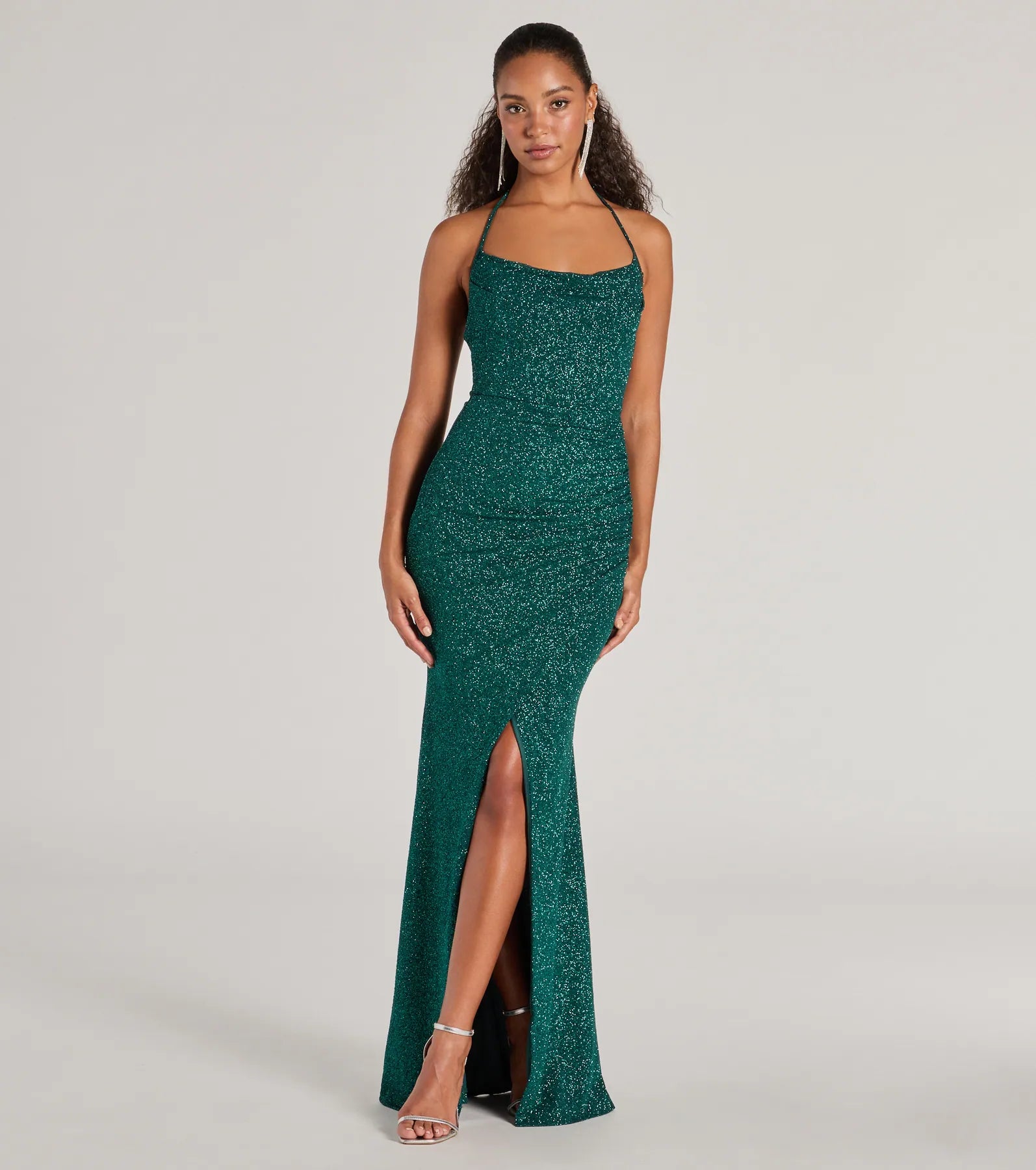 Sevi Ultimate Glitter Mermaid Evening Gown