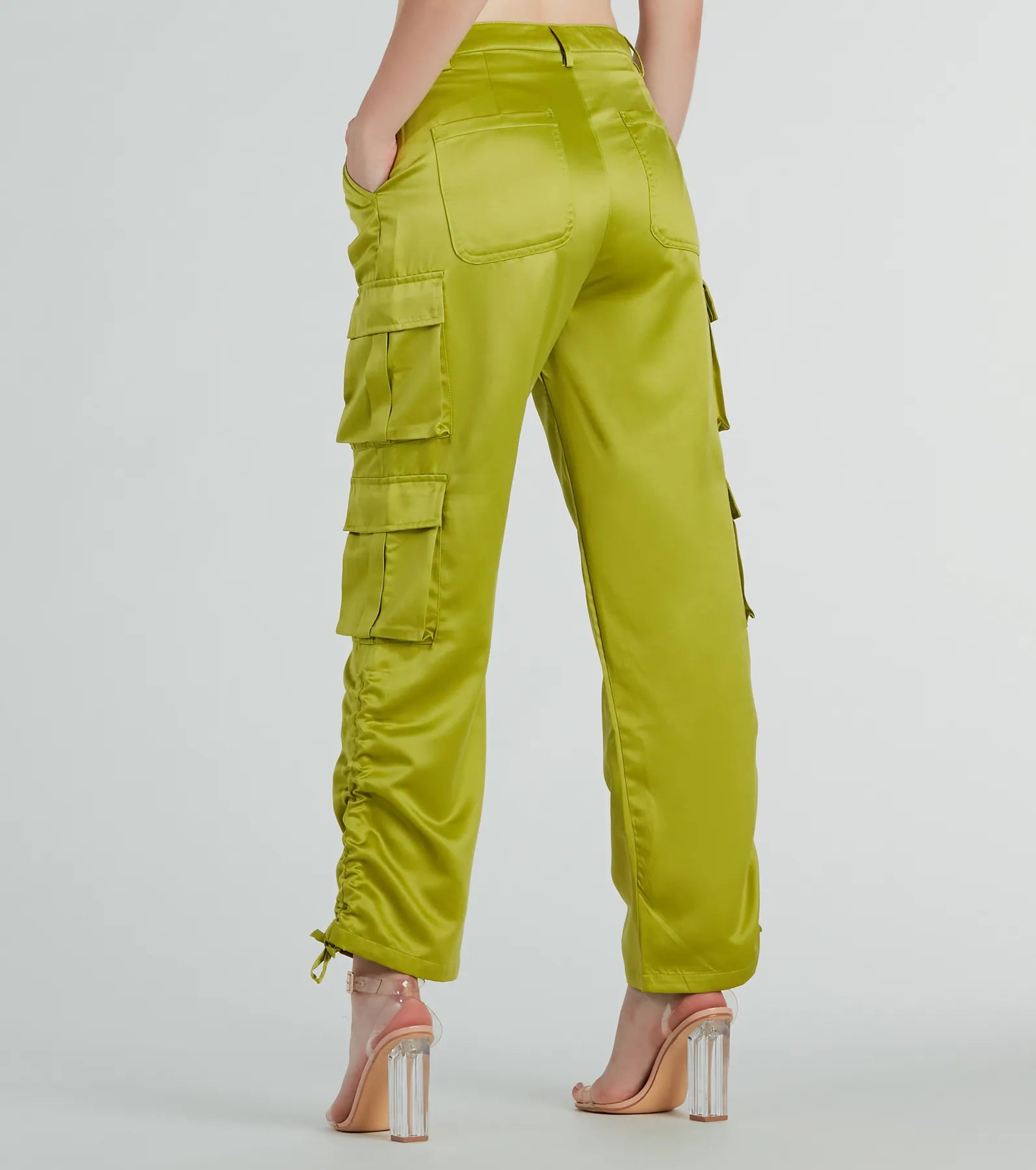 Ultimate Satin Cargo Pants - Trendy & Chic