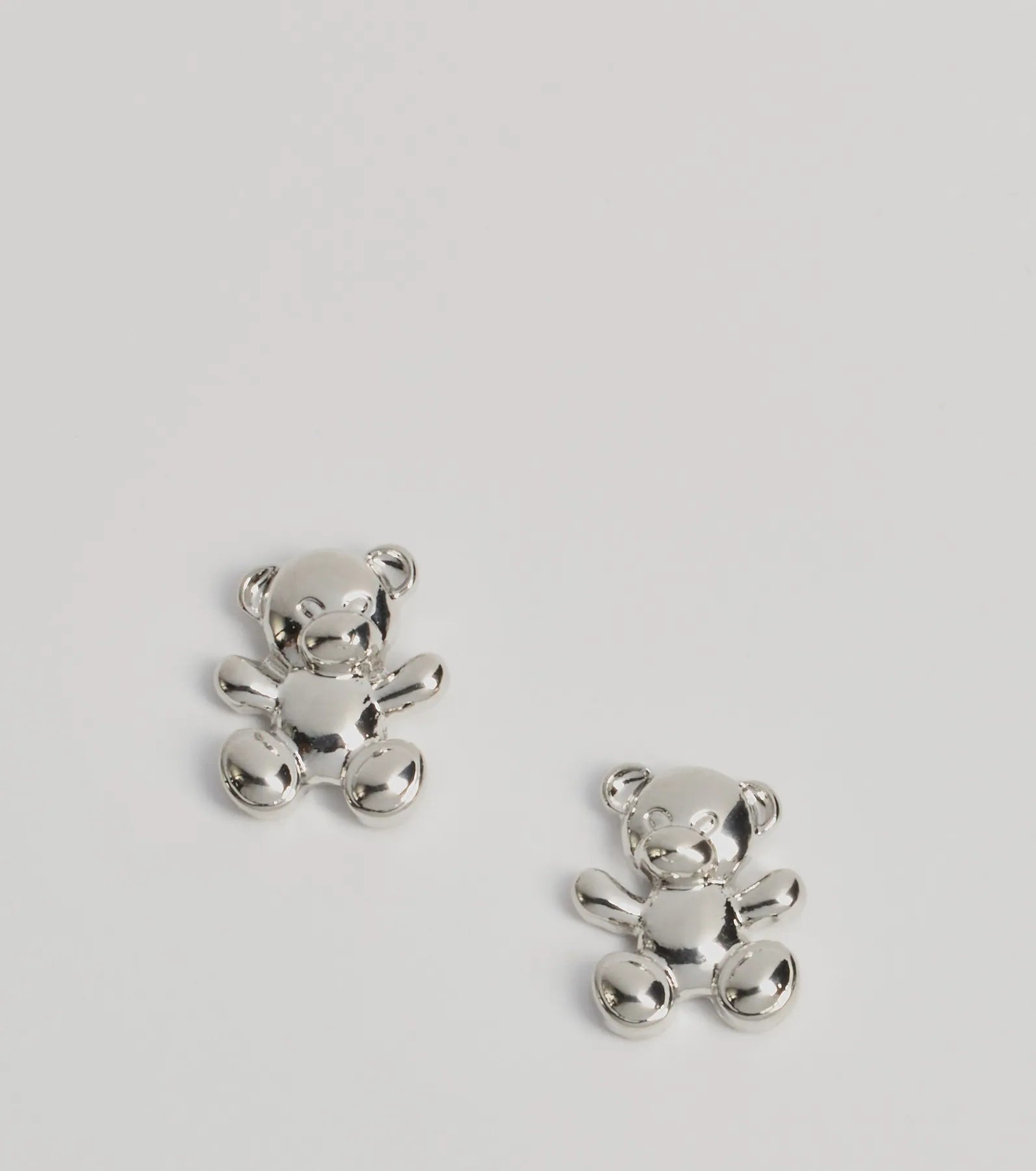 Premium Teddy Bear Stud Earrings - Adorable & Stylish