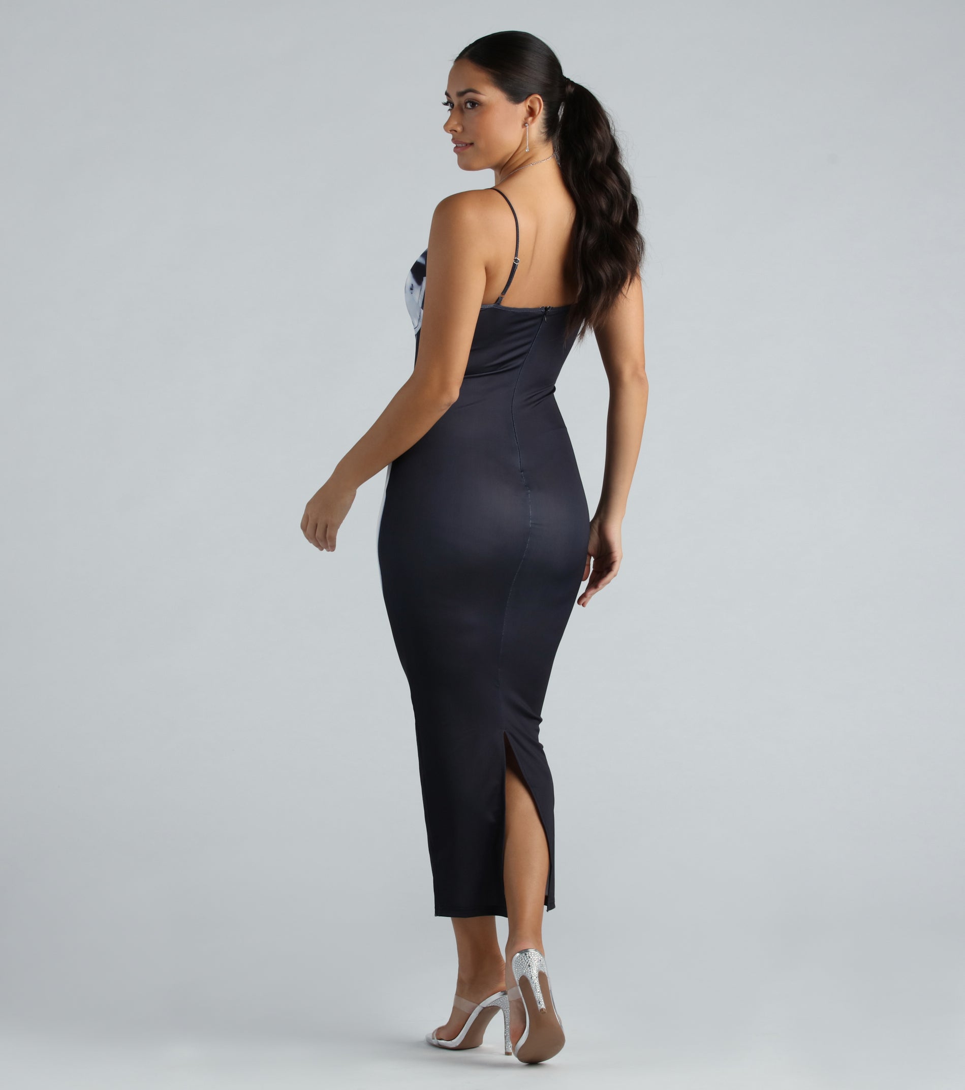 Ultimate X-Ray Graphic Maxi Dress - See Through Me