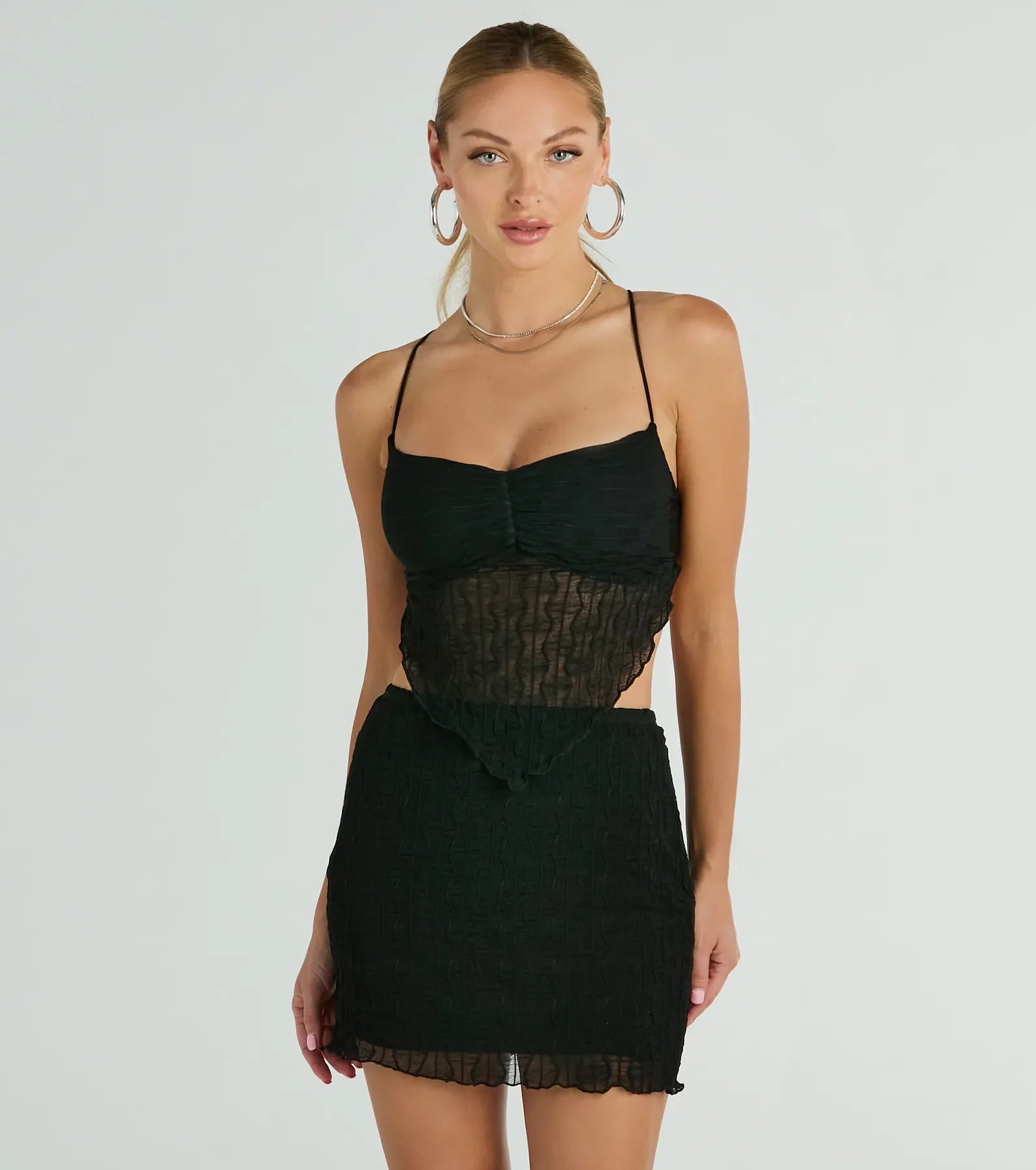 Ultimate Daring Texture Knit Crop Top