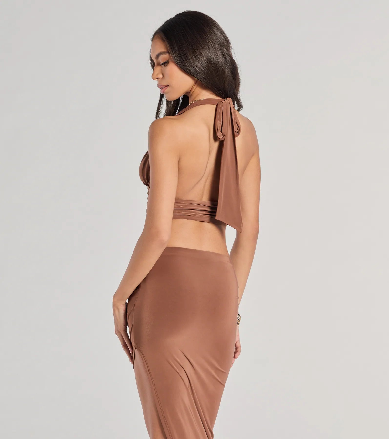 The Ultimate High-Rise Slit Maxi Skirt - Premium Fit & Style