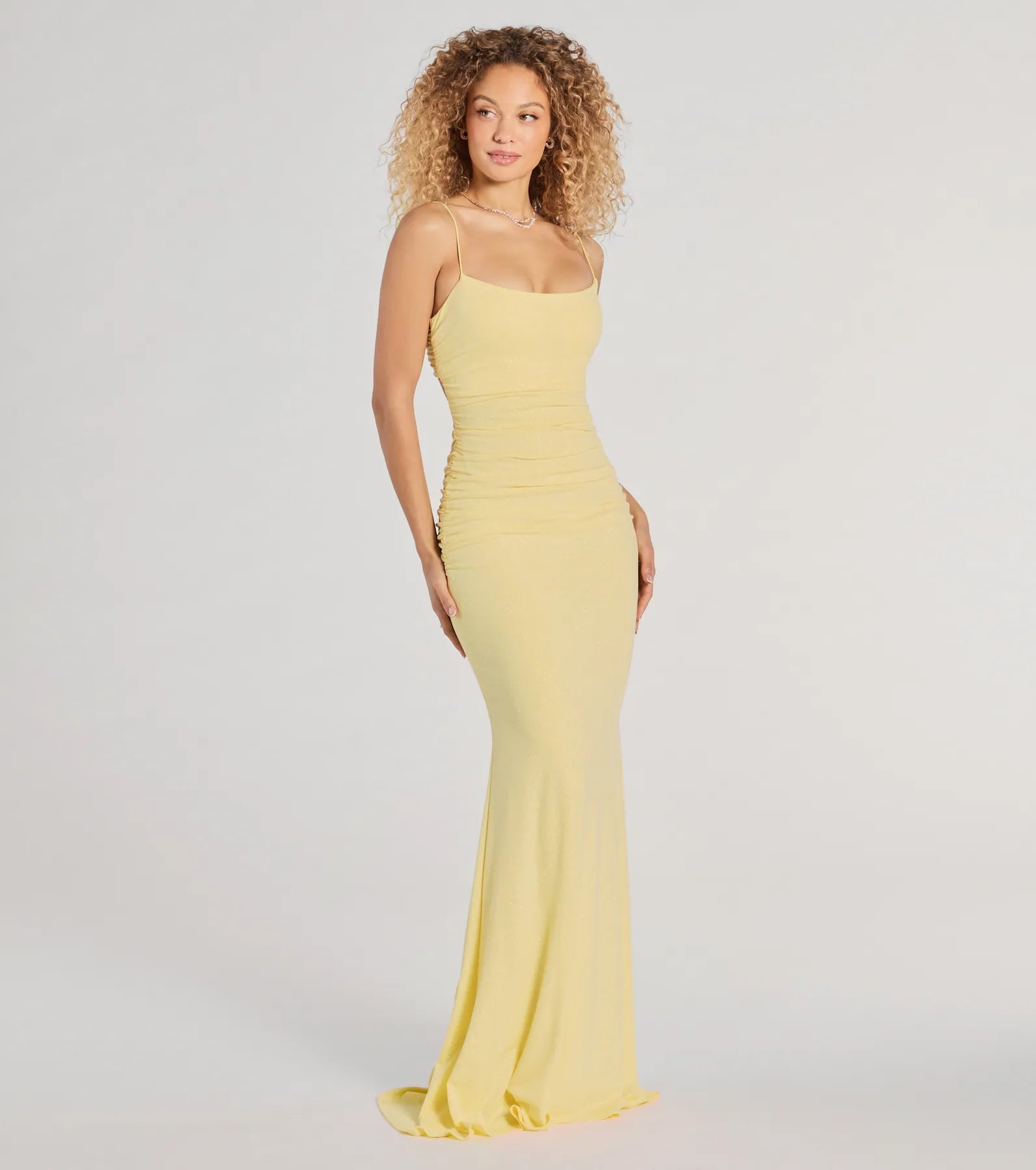 Premium Rowan Glitter Mermaid Gown - Ultimate Formal Elegance