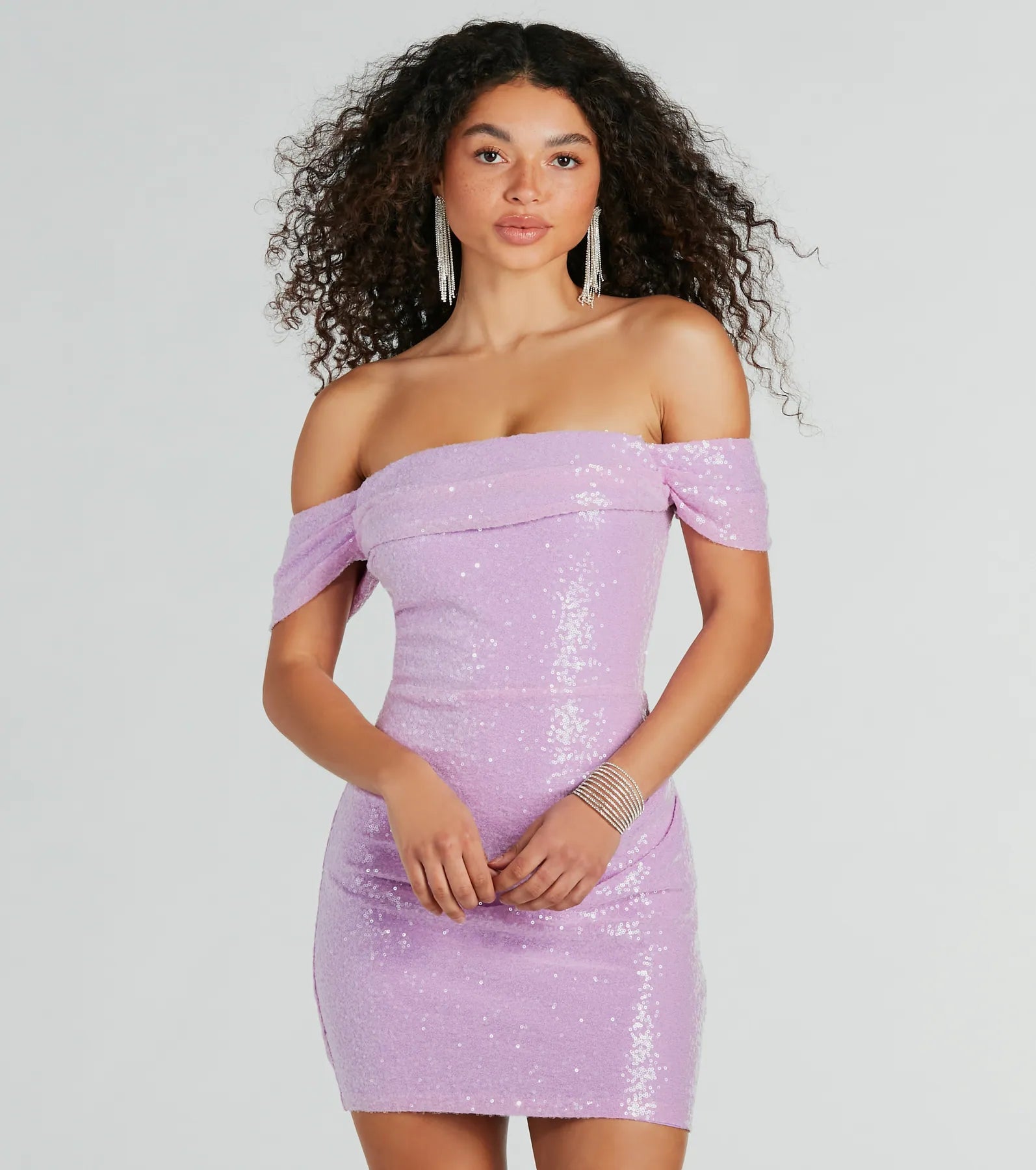 Ultimate Glam Paulina Sequin Party Dress